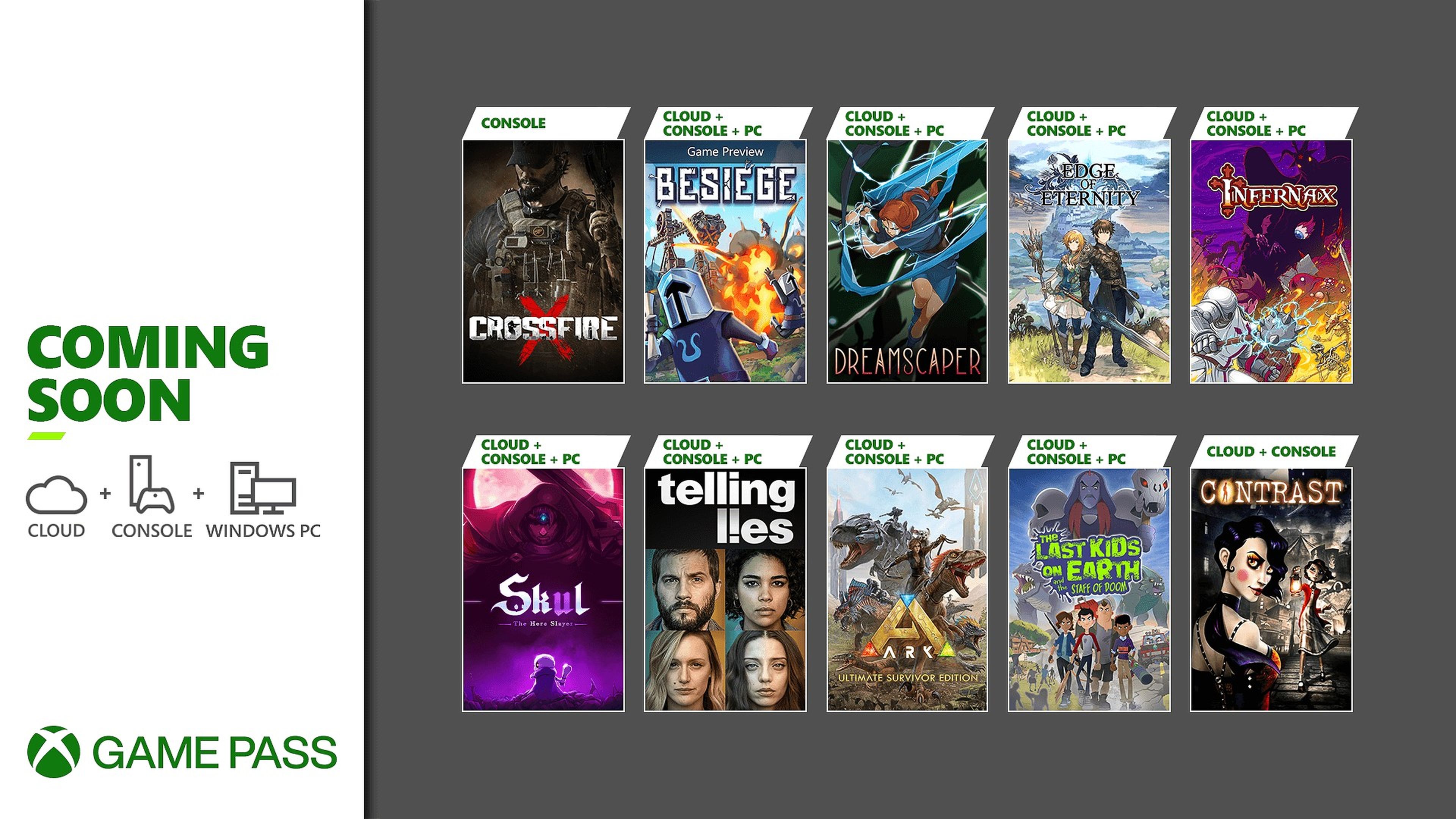 creencia Tienda águila Se filtran los nuevos juegos que llegarán a Xbox Game Pass: Dreamscaper,  Besiege, Ark Survival Evolved Ultimate... | Hobby Consolas