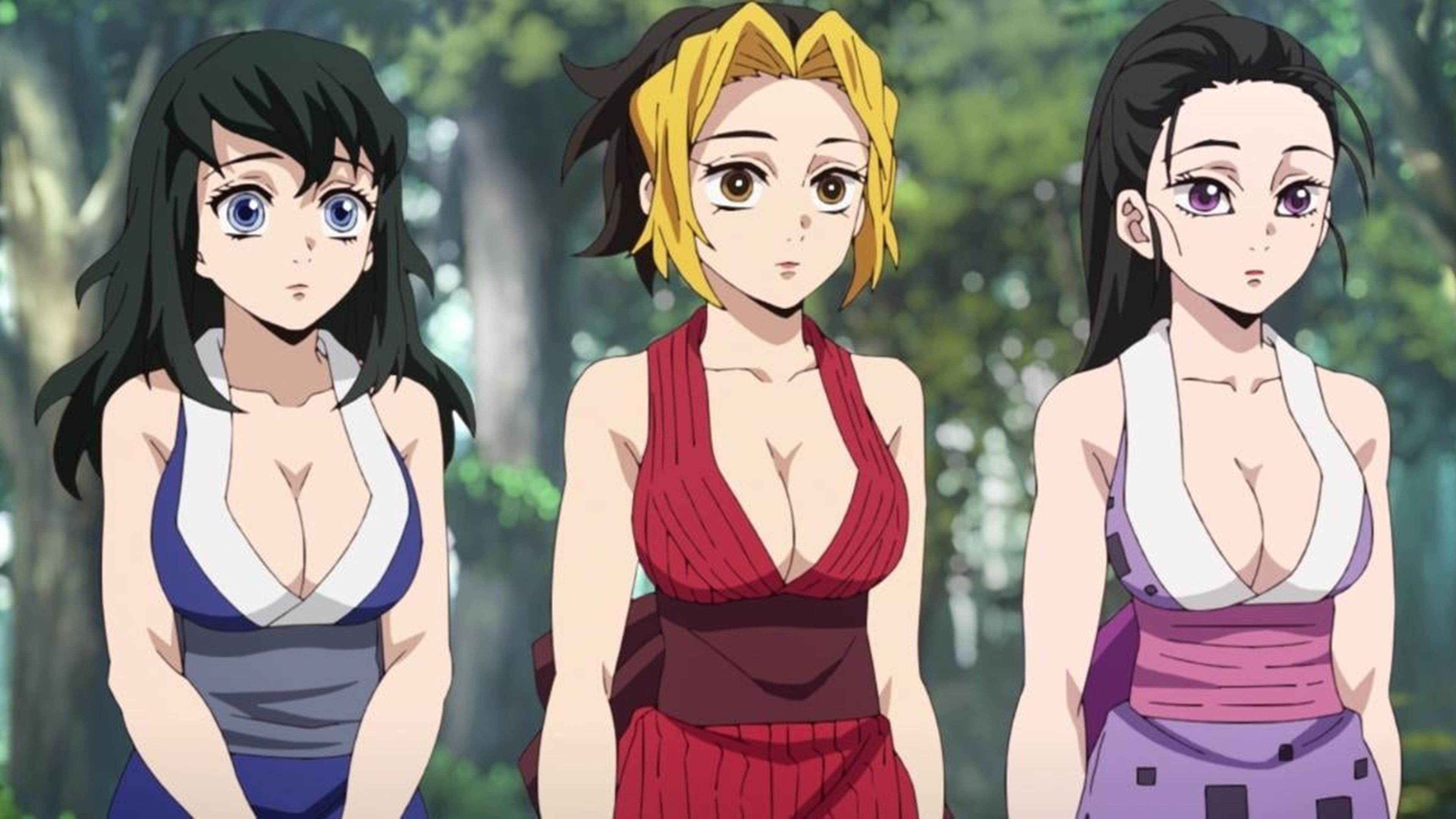 Kimetsu no Yaiba - Las tres mujeres de Tengen