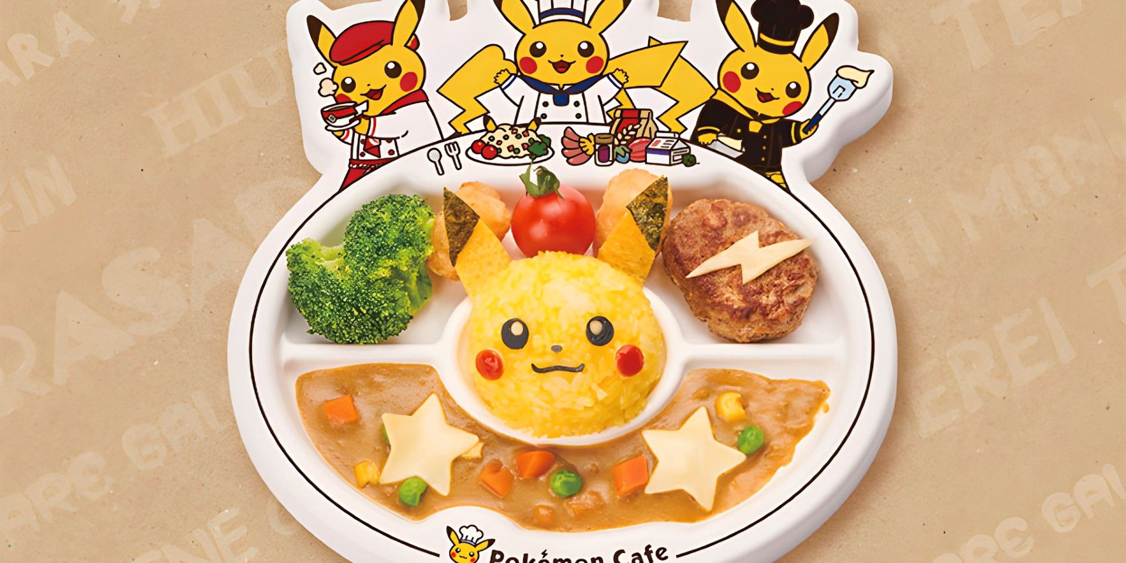 Pokémon Café - Menú de Pikachu