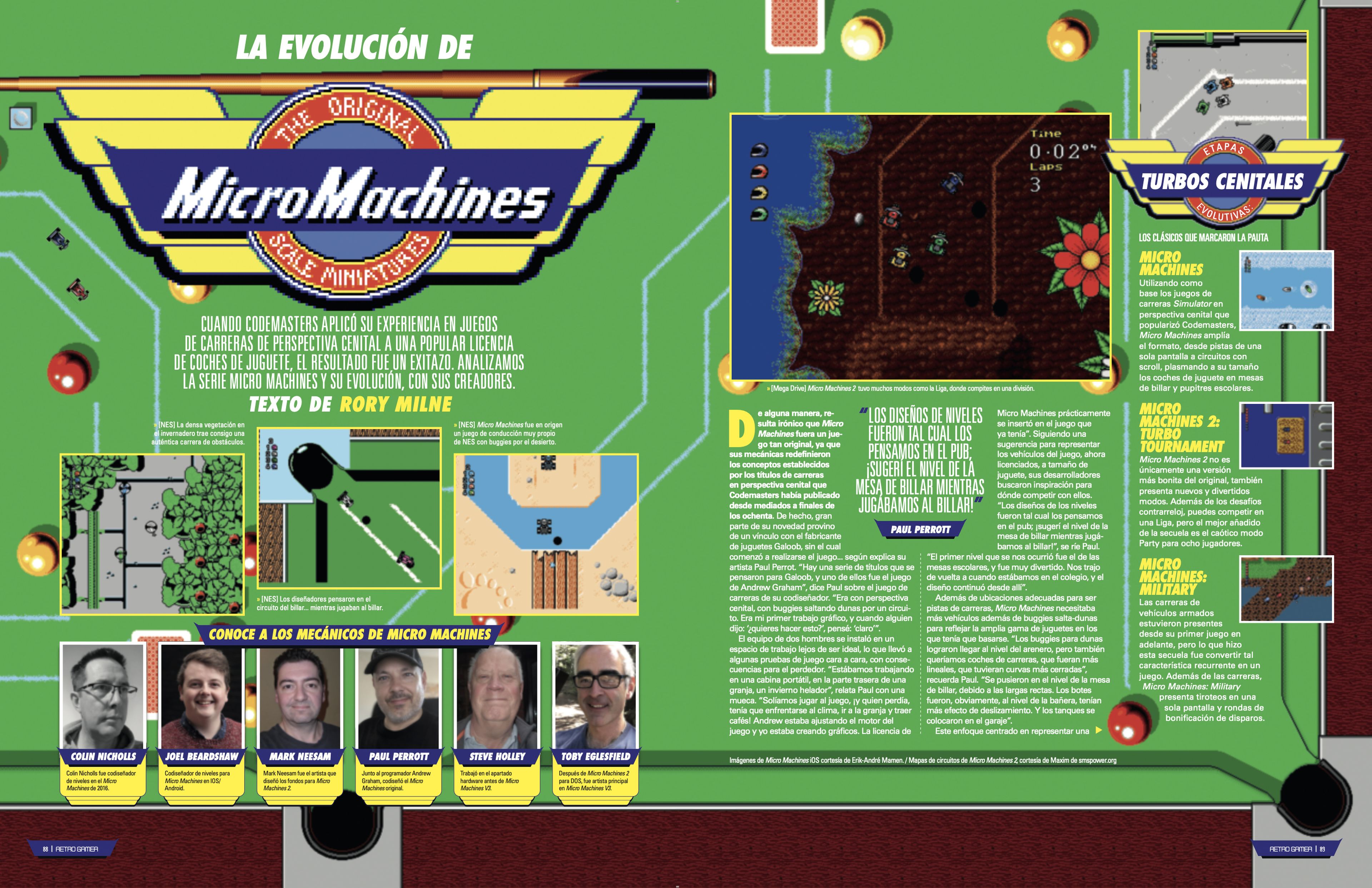Retro Gamer 39: Mico Machines