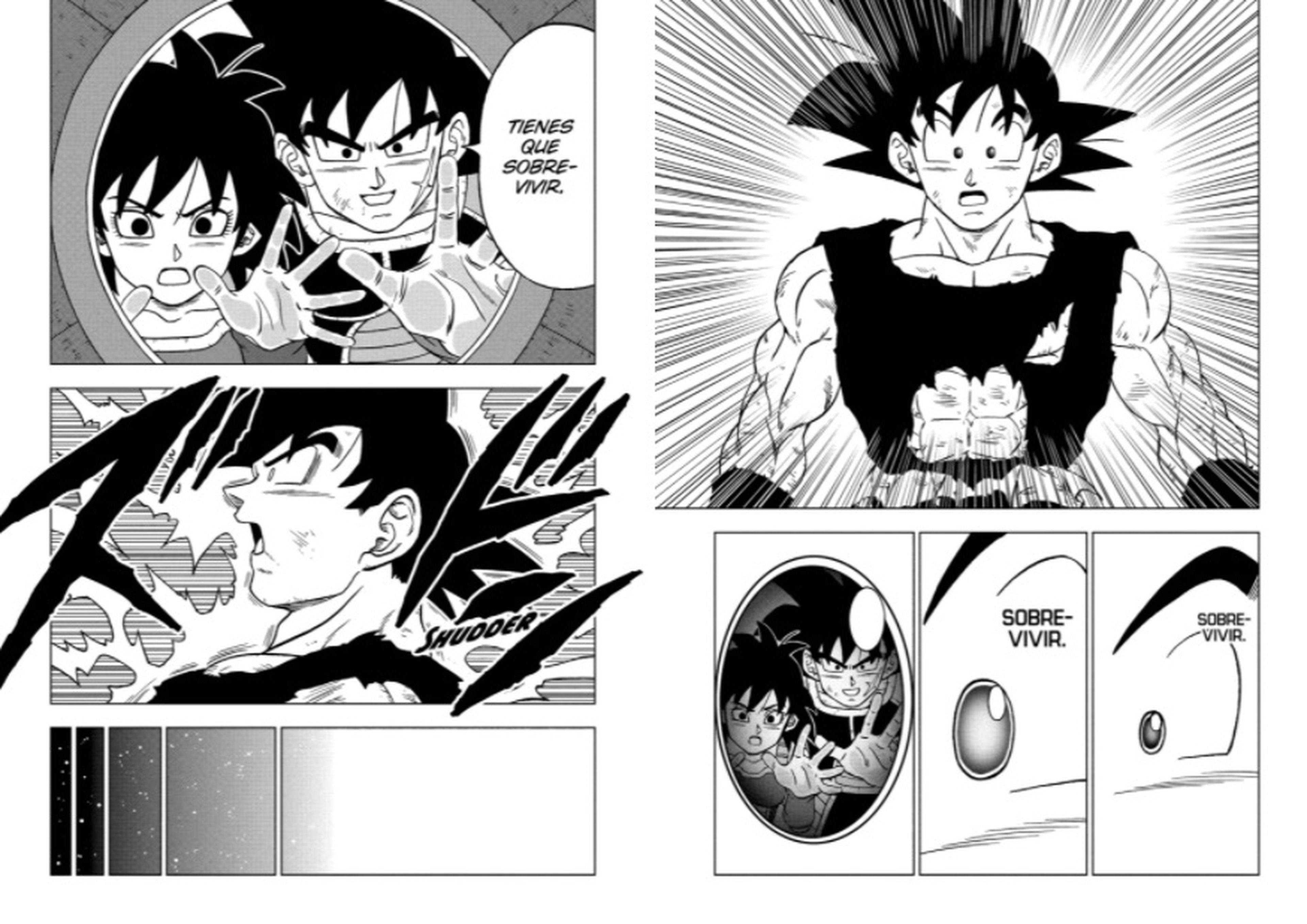 El último capítulo del manga Dragon Ball Super muestra una gran