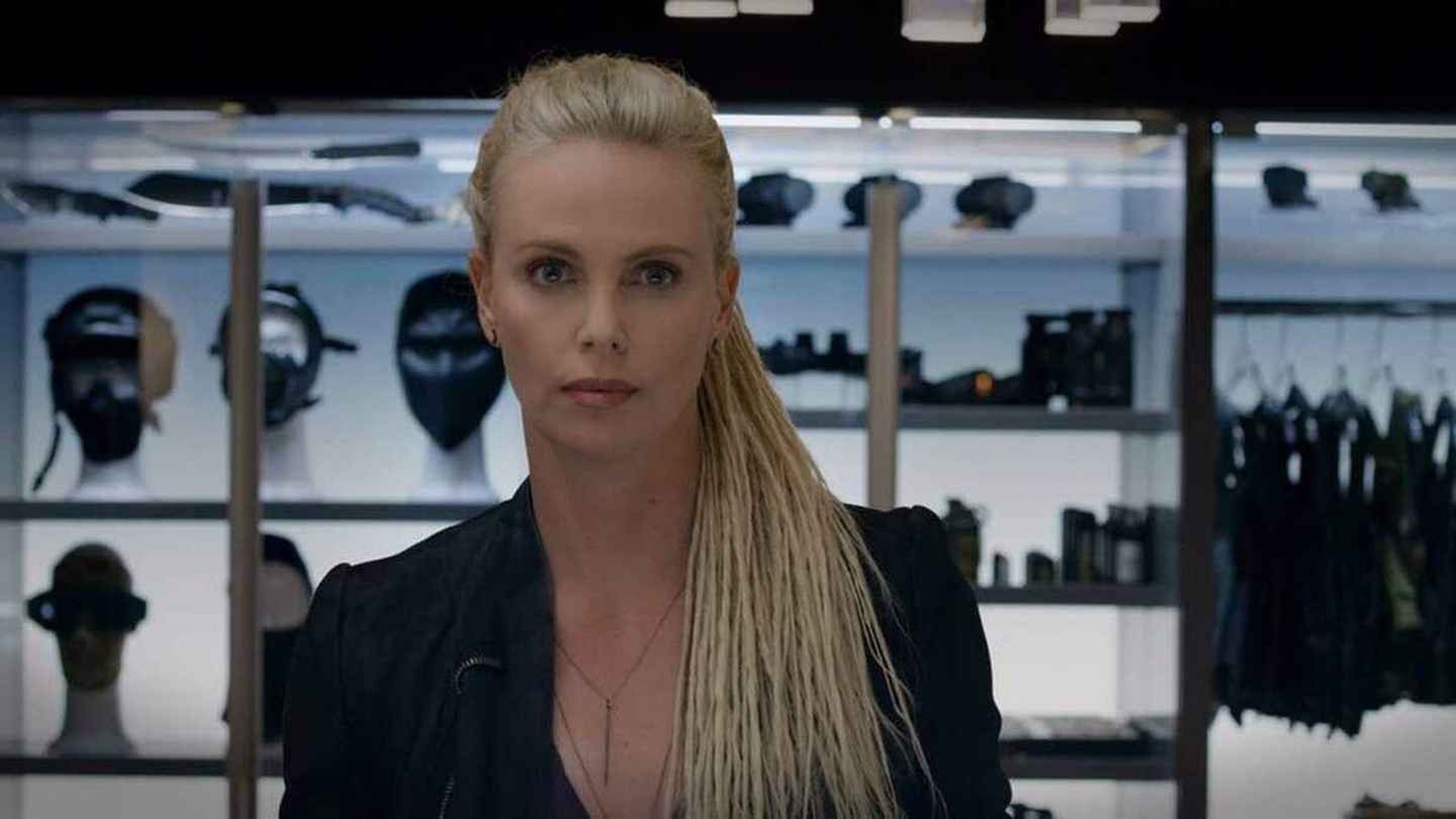 Charlize Theron en Fast and Furious 8 (2017)