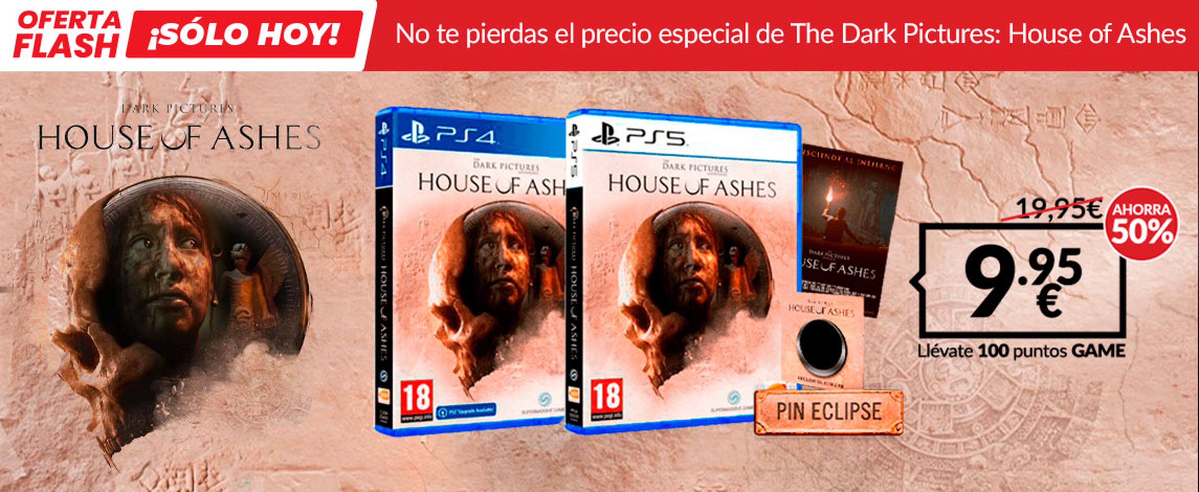 Oferta flash en GAME: The Dark Pictures House of Ashes a 9,95