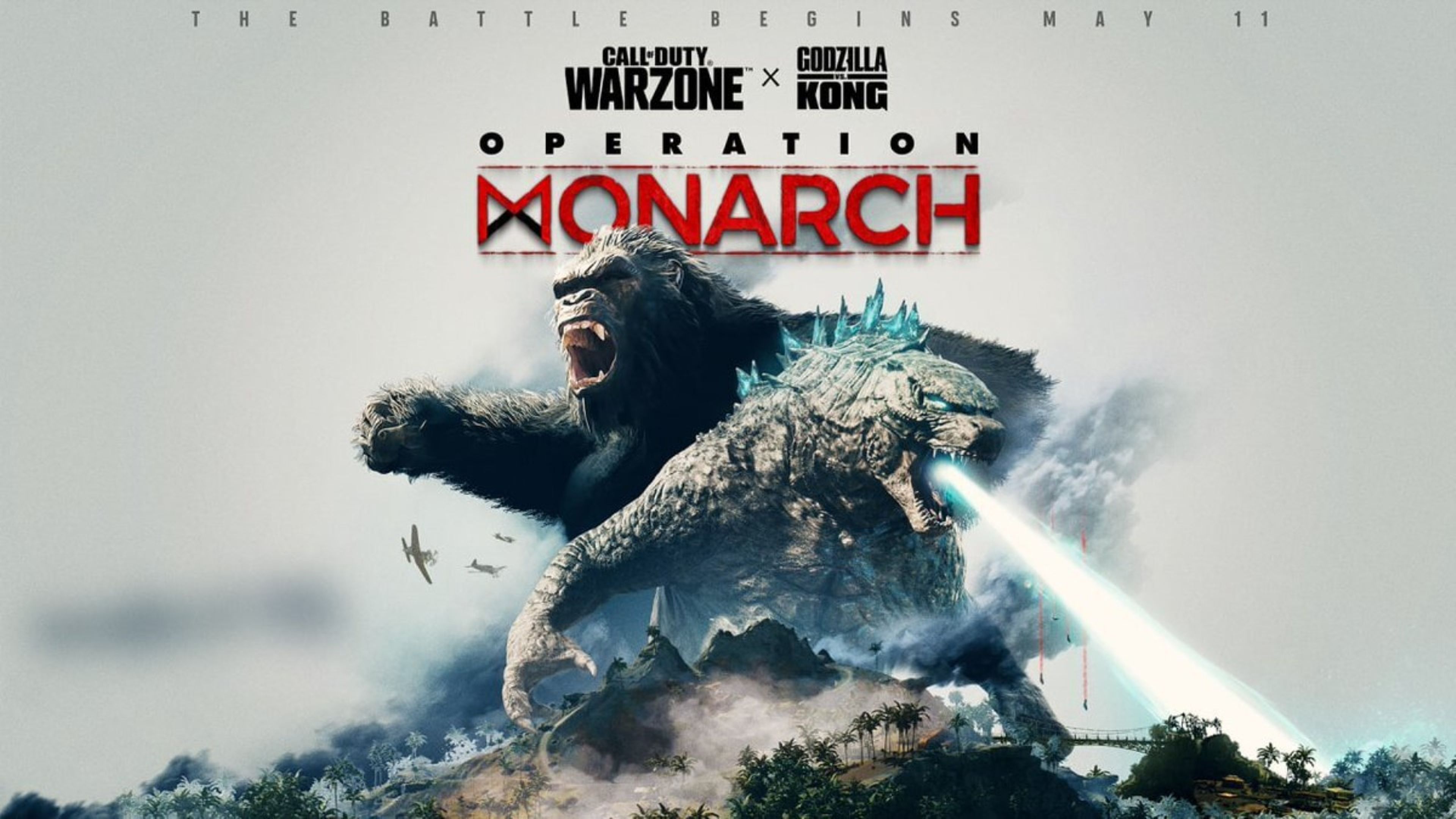 Godzilla y King Kong llegan a Call of Duty Warzone