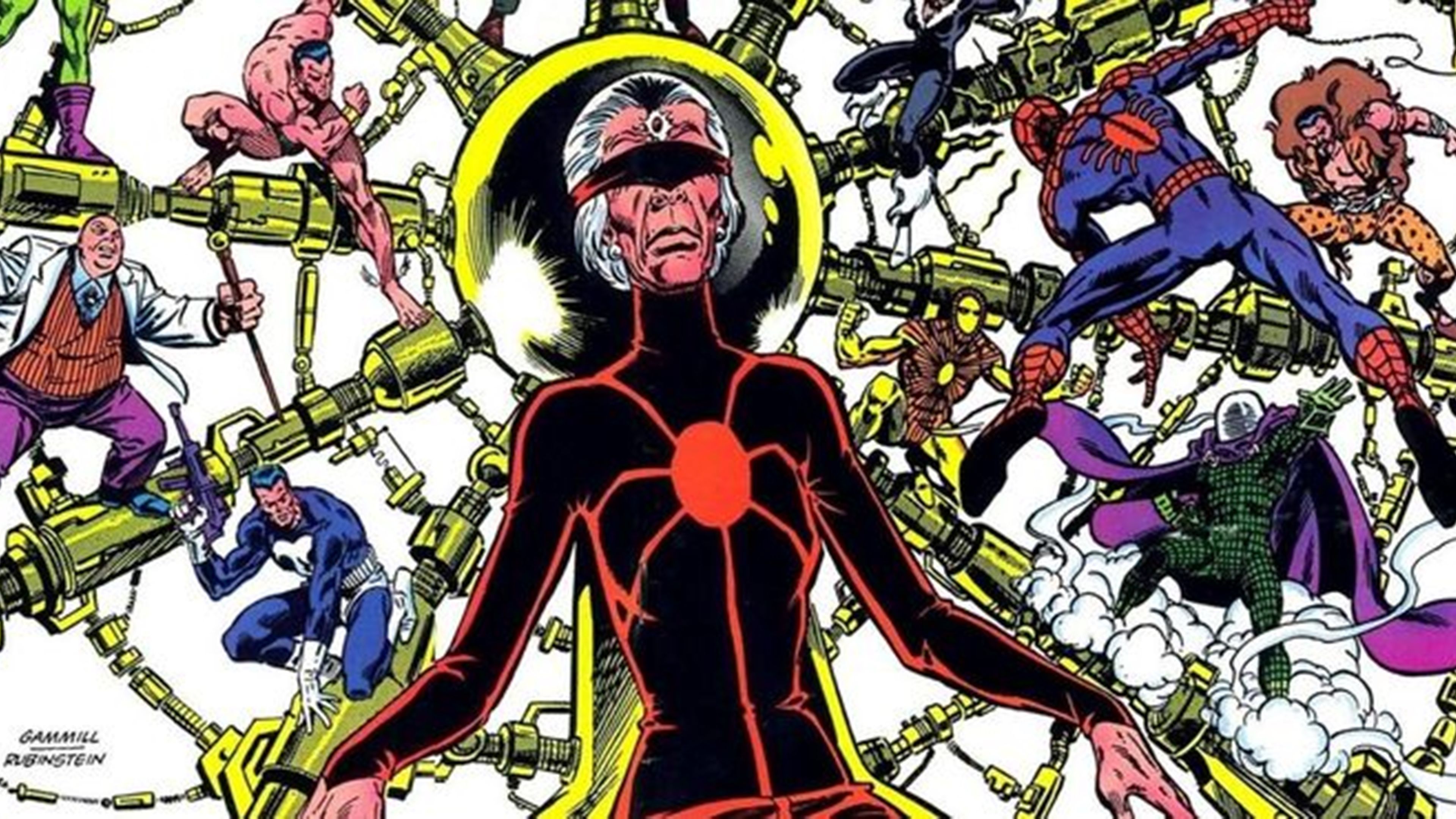 Madame Web en los cómics de Marvel