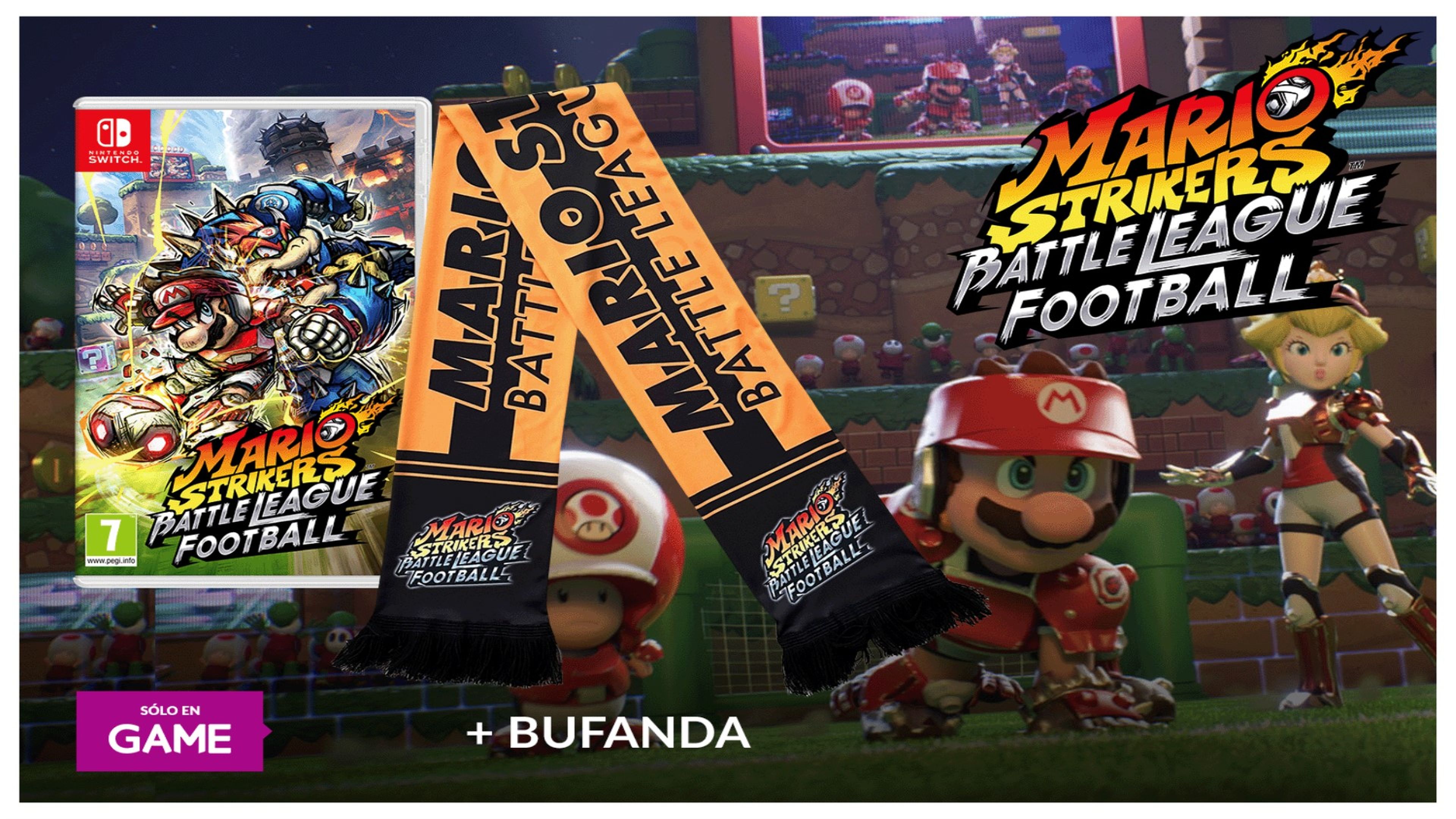 Juego Nintendo Switch Mario Strikers: Battle League Football
