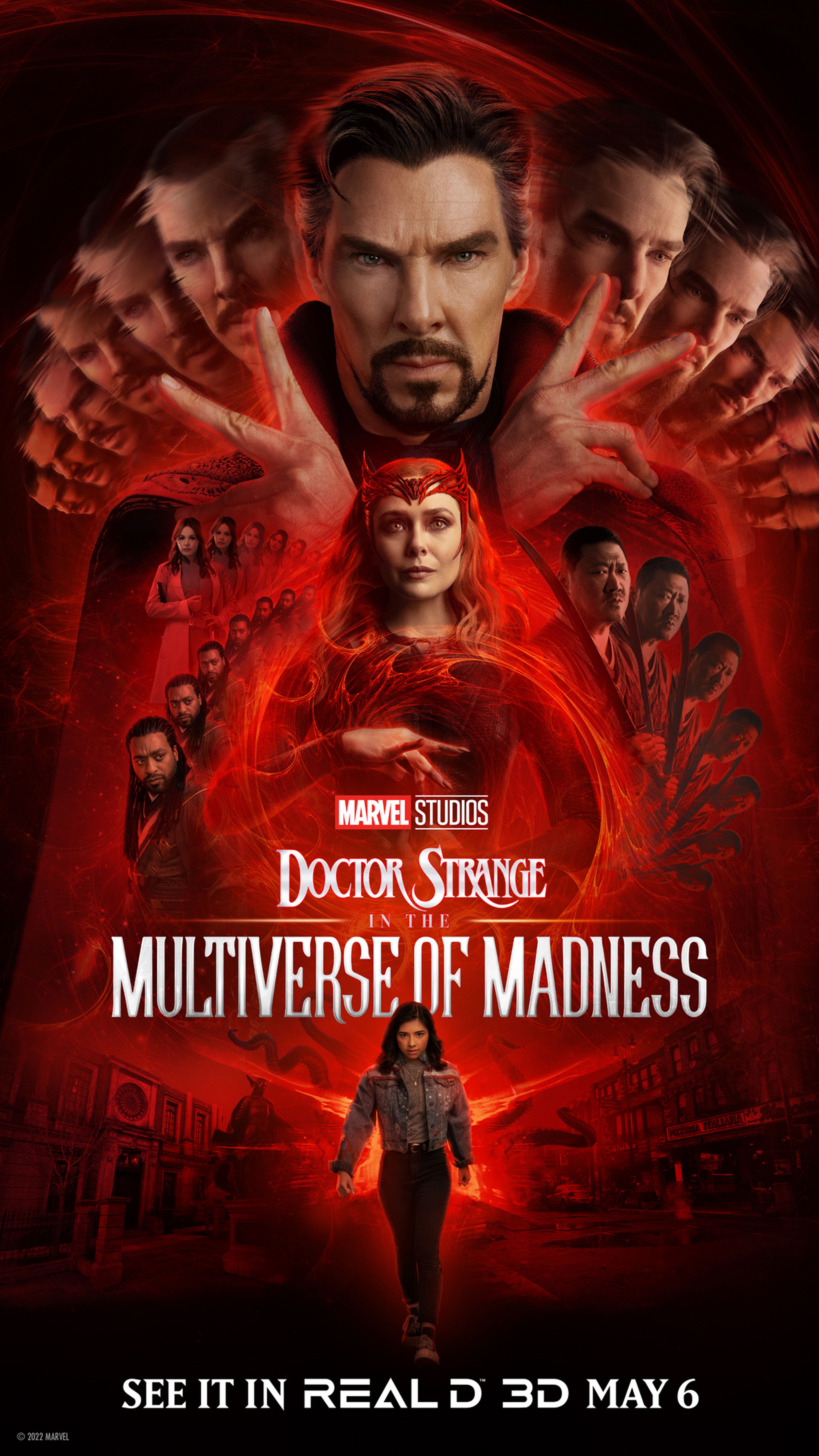 Nuevos pósteres oficiales de Doctor Strange en el Multiverso de la Locura