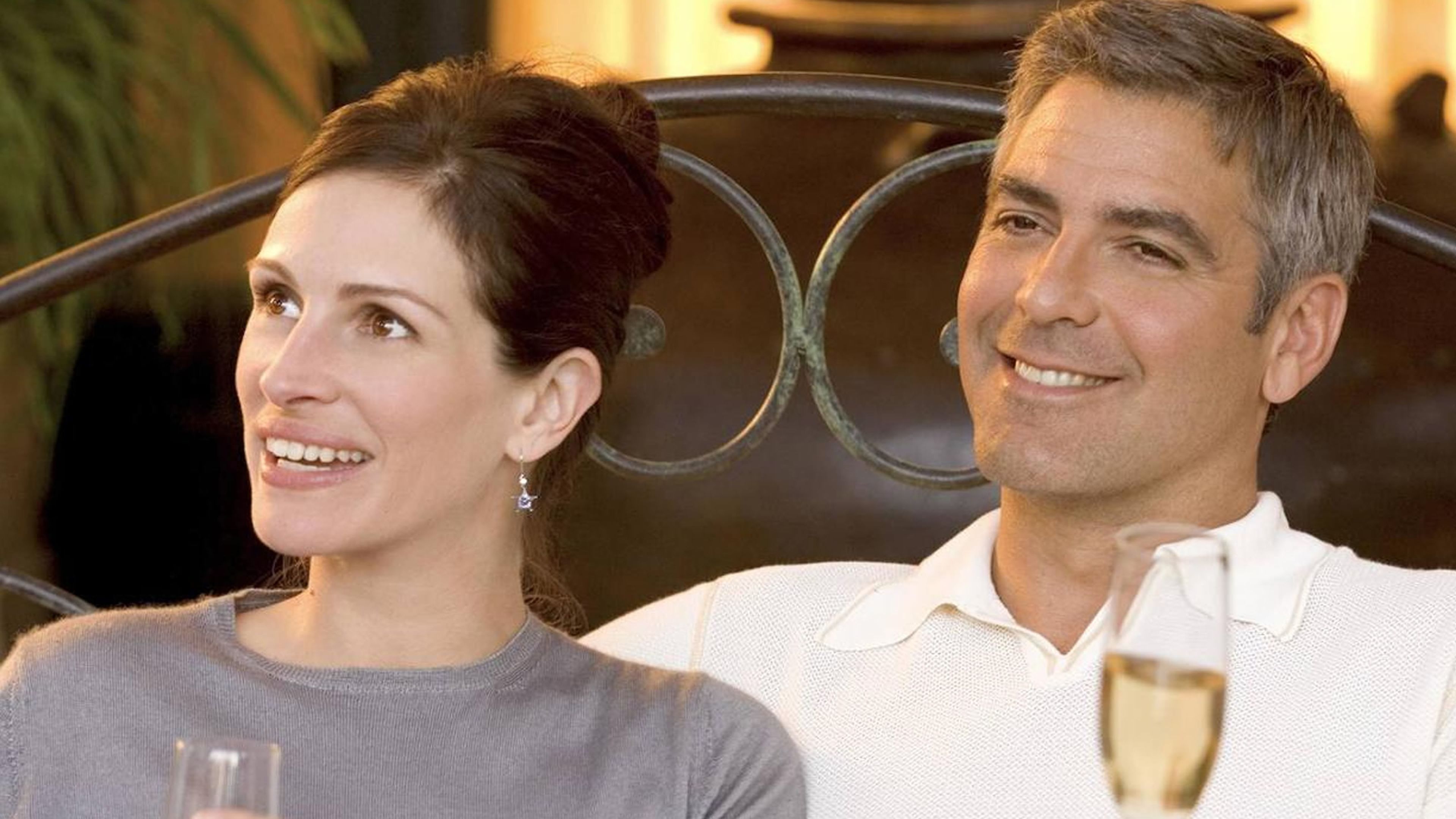 Ocean's Twelve - Julia Roberts y George Clooney