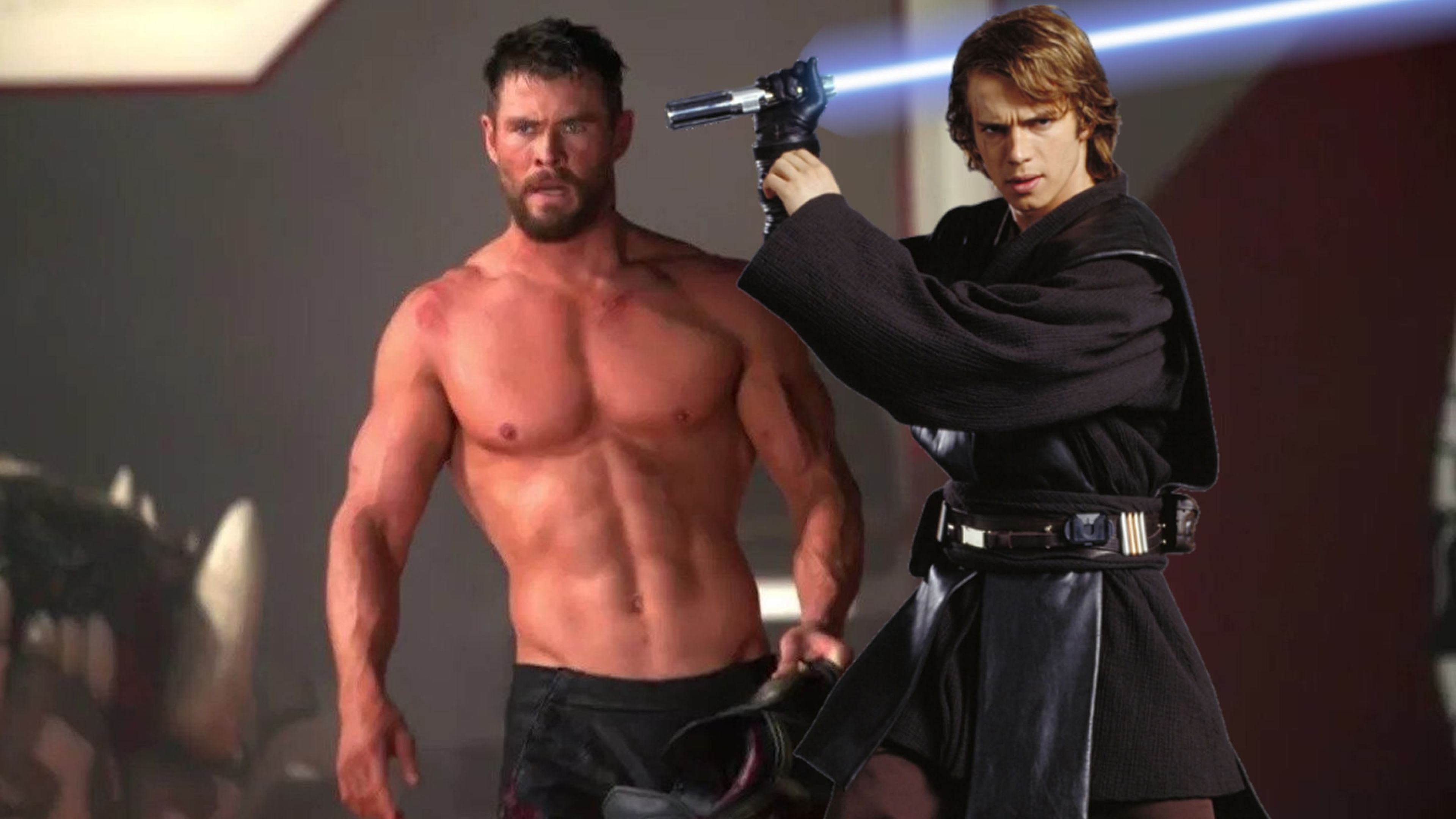 Chris Hemsworth Anakin Skywalker