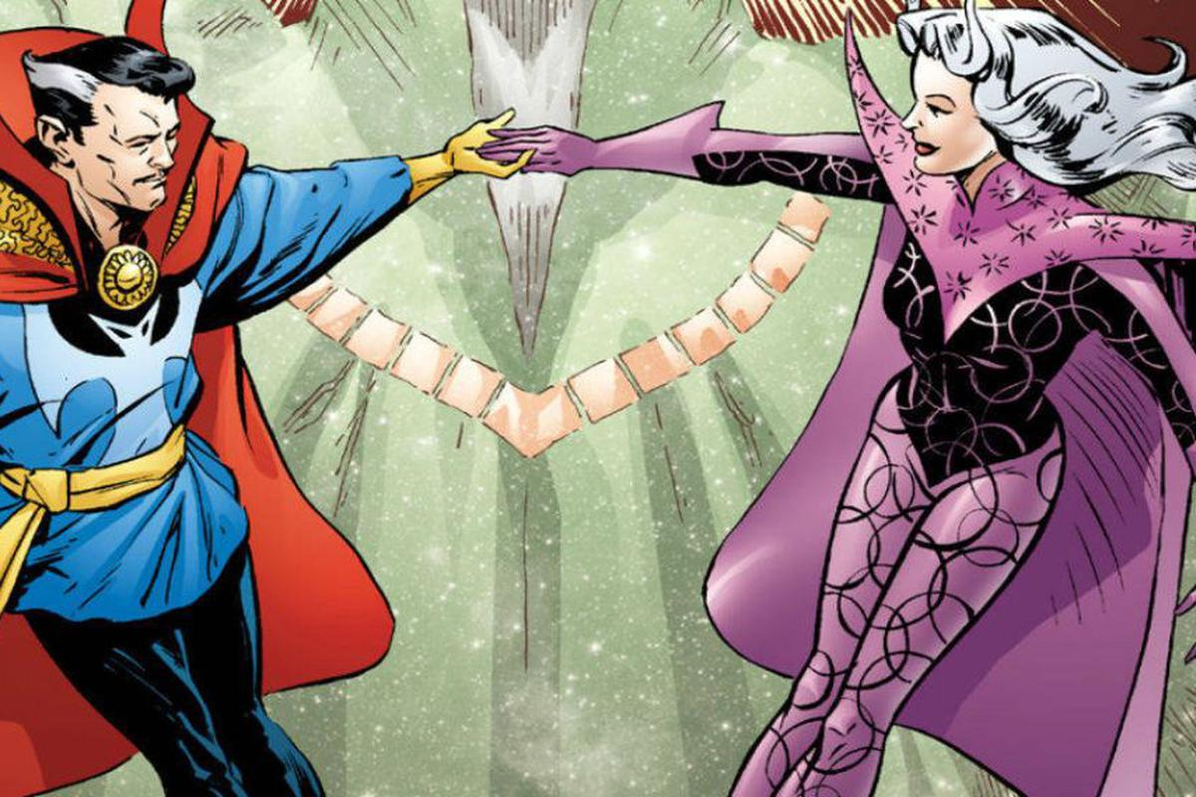 Clea y Strange en los cómics Marvel