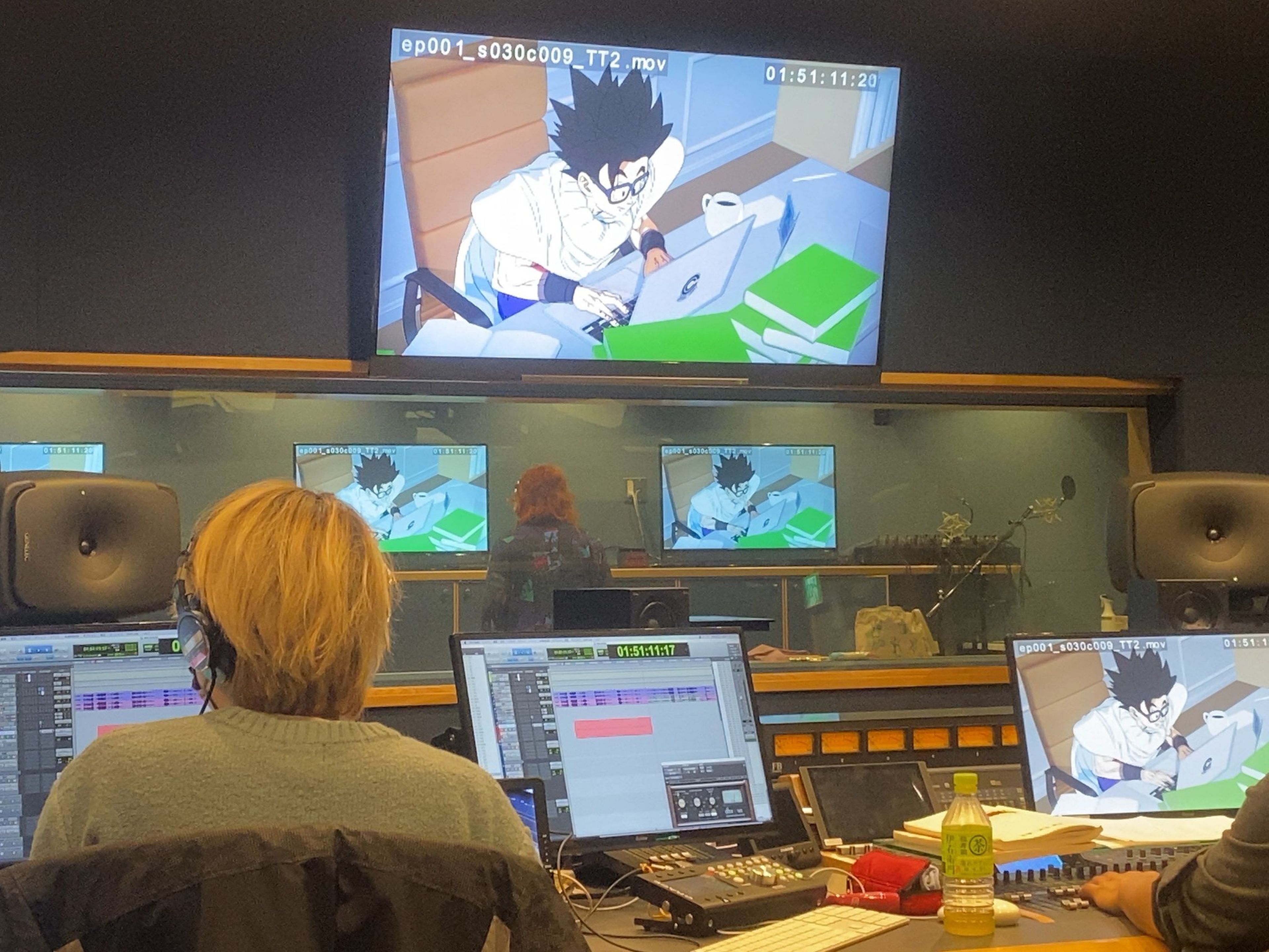 Dragon Ball Super: Super Hero - Se filtra una nueva imagen de la película durante el doblaje en Japón