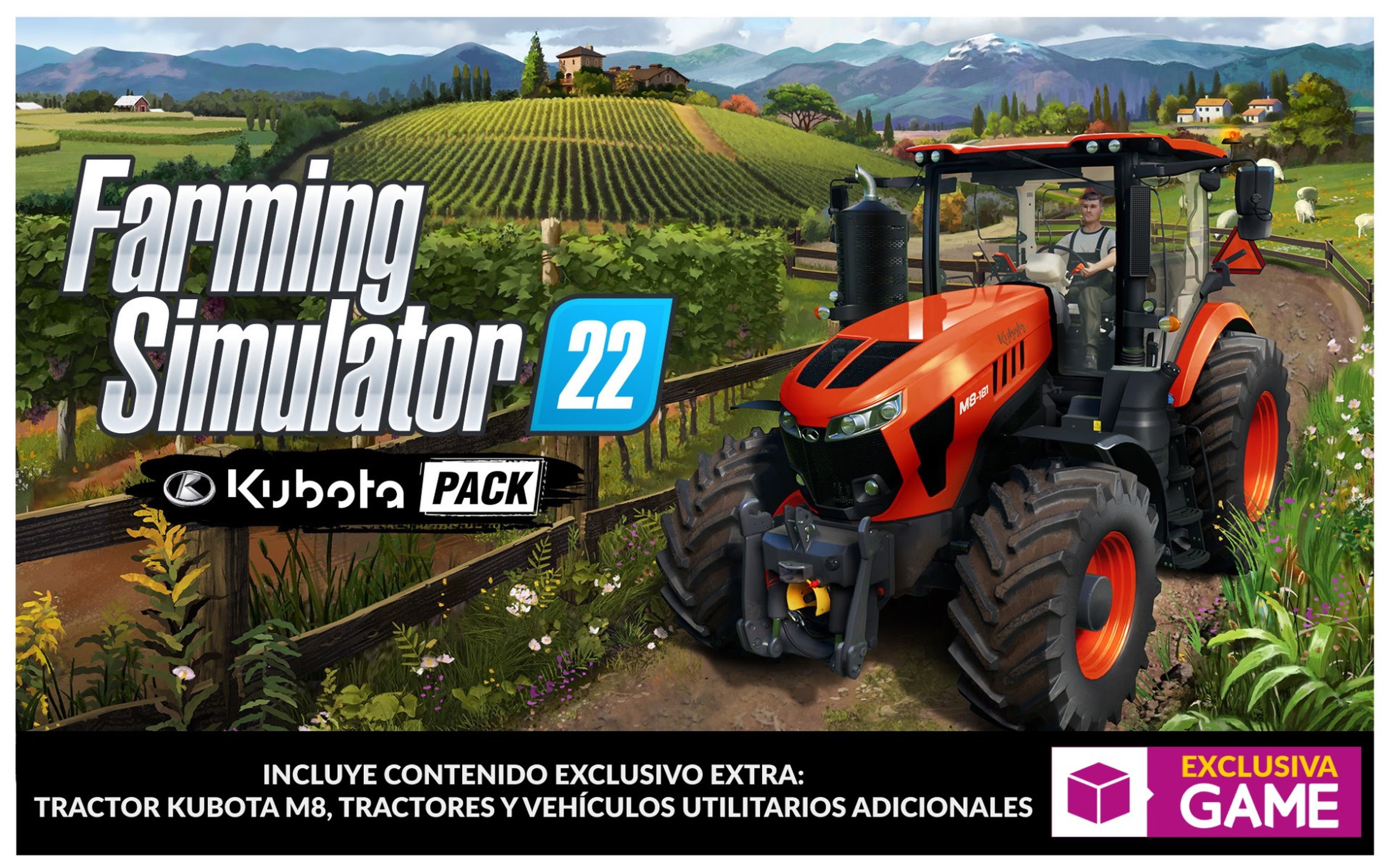 Farming Simulator 22 Kubota Pack - Reserva en GAME