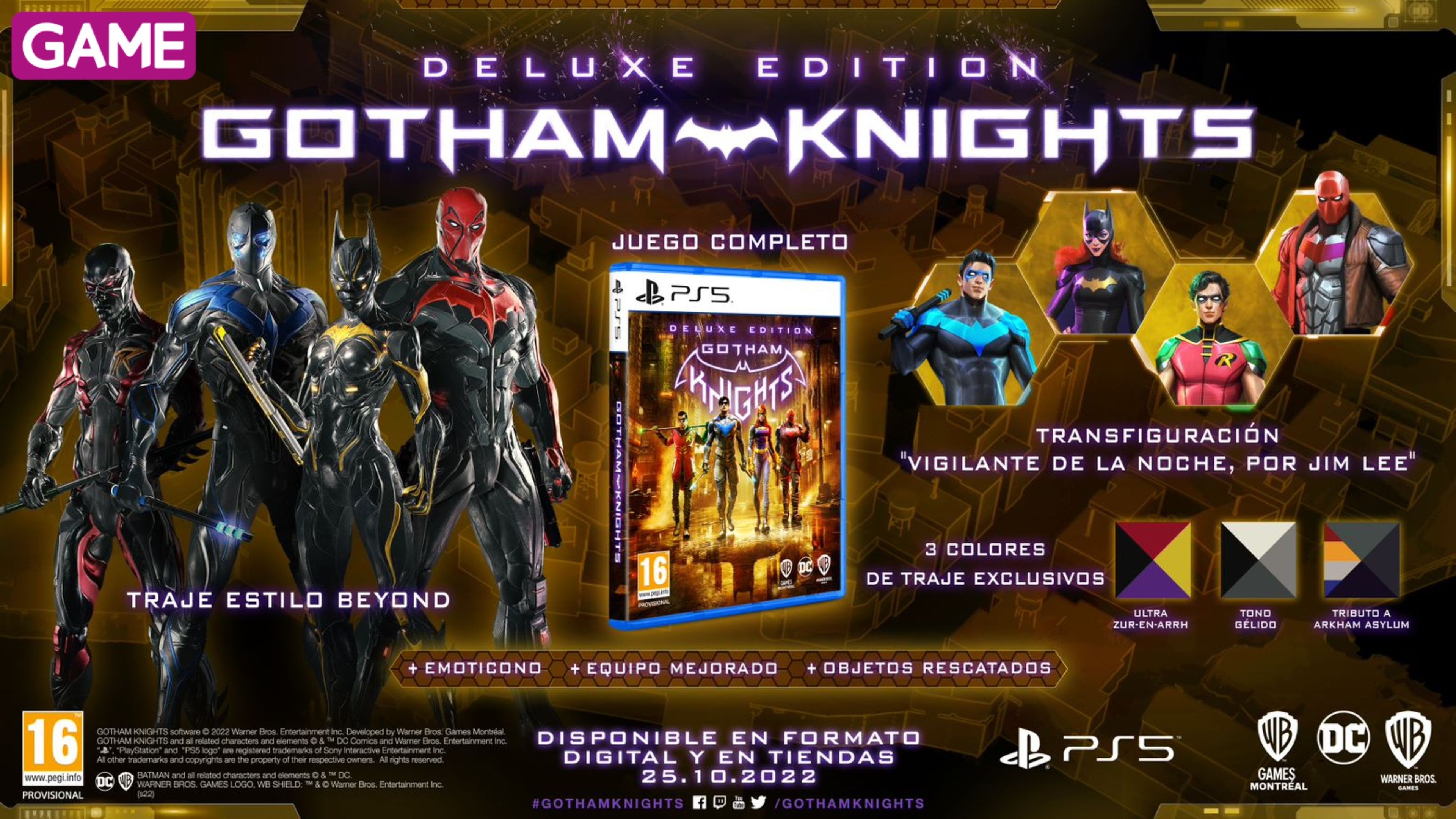 Gotham Knights - Deluxe Edition en GAME
