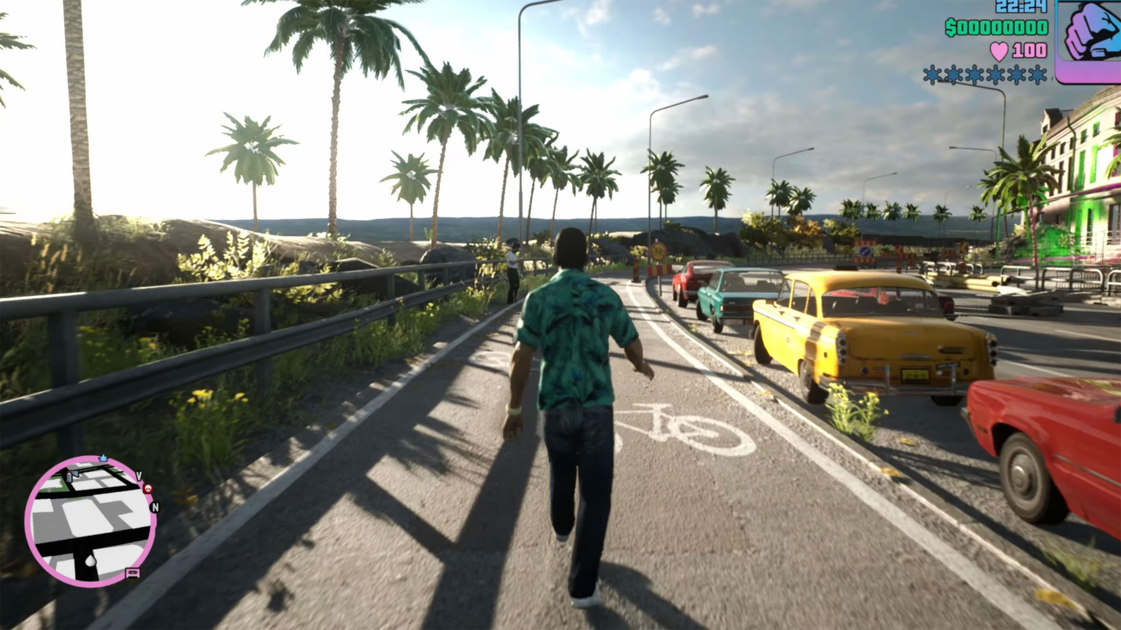 Gta vice city remake. GTA 3 на движке GTA 5. Обои на ПК 2к ГТА vice City. GTA vice City Unreal engine 5.