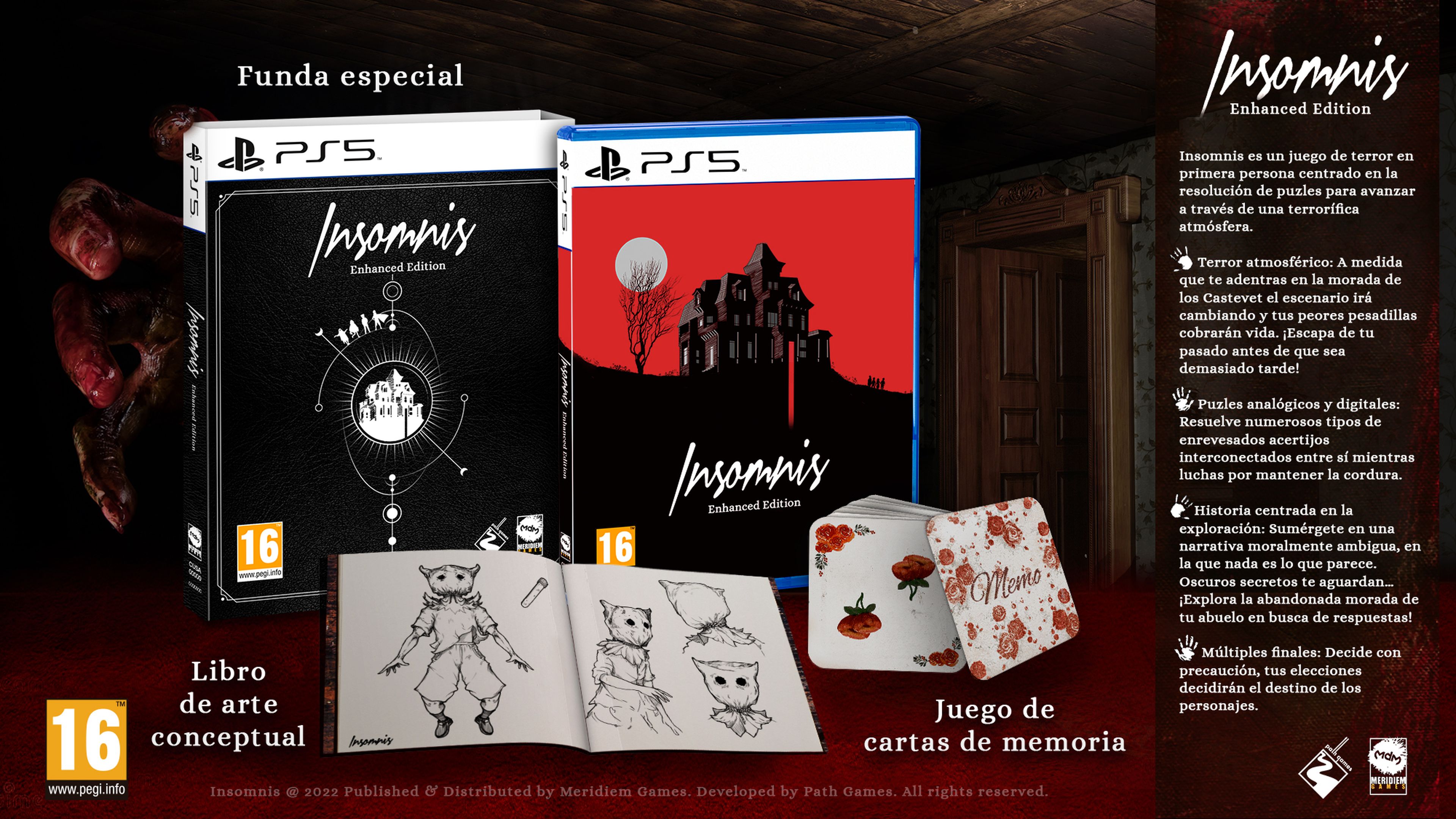 Insomnis Enhated Edition para PlayStation 5