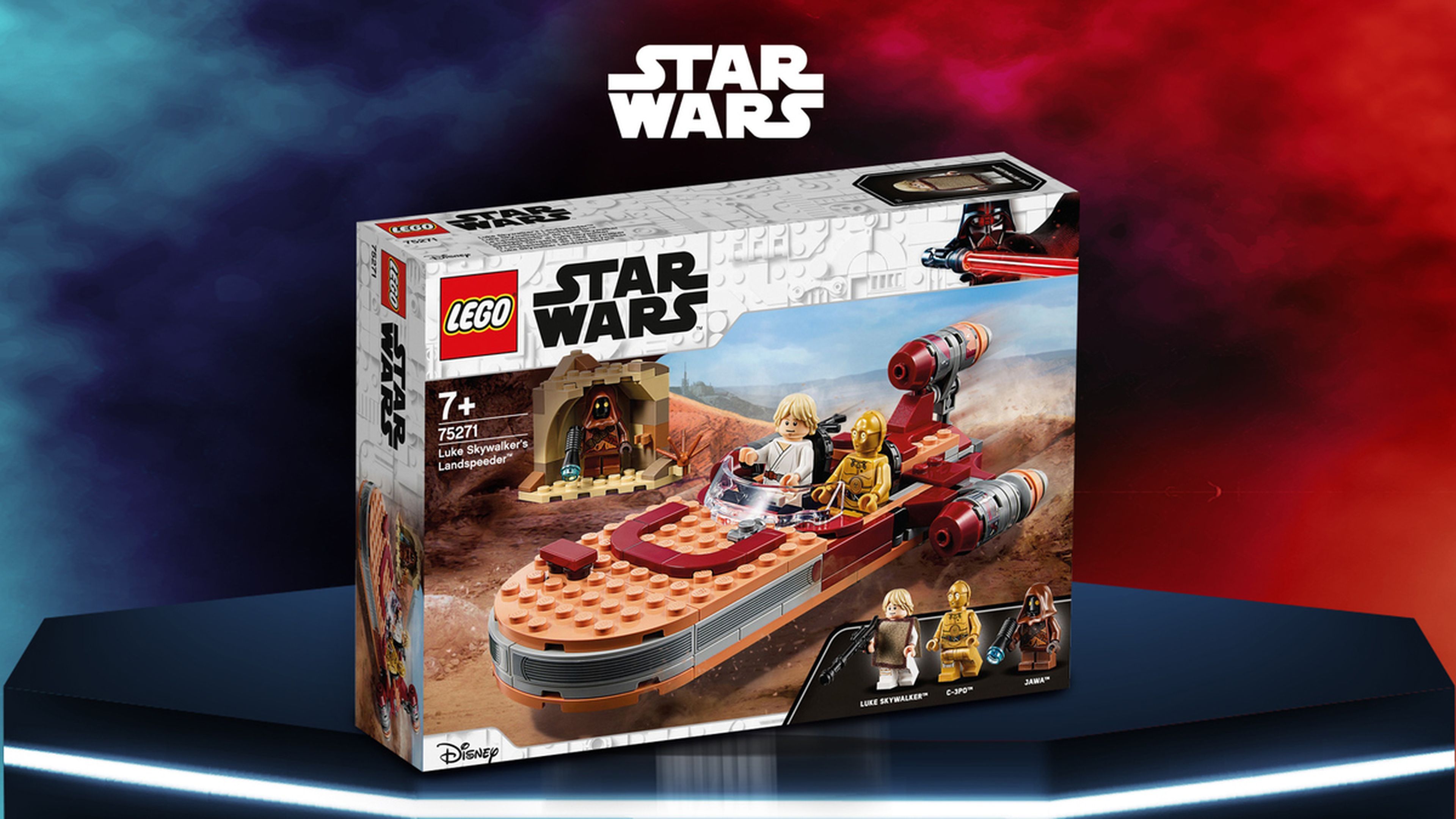 LandSpeeder de Luke Skywalker de LEGO Star Wars