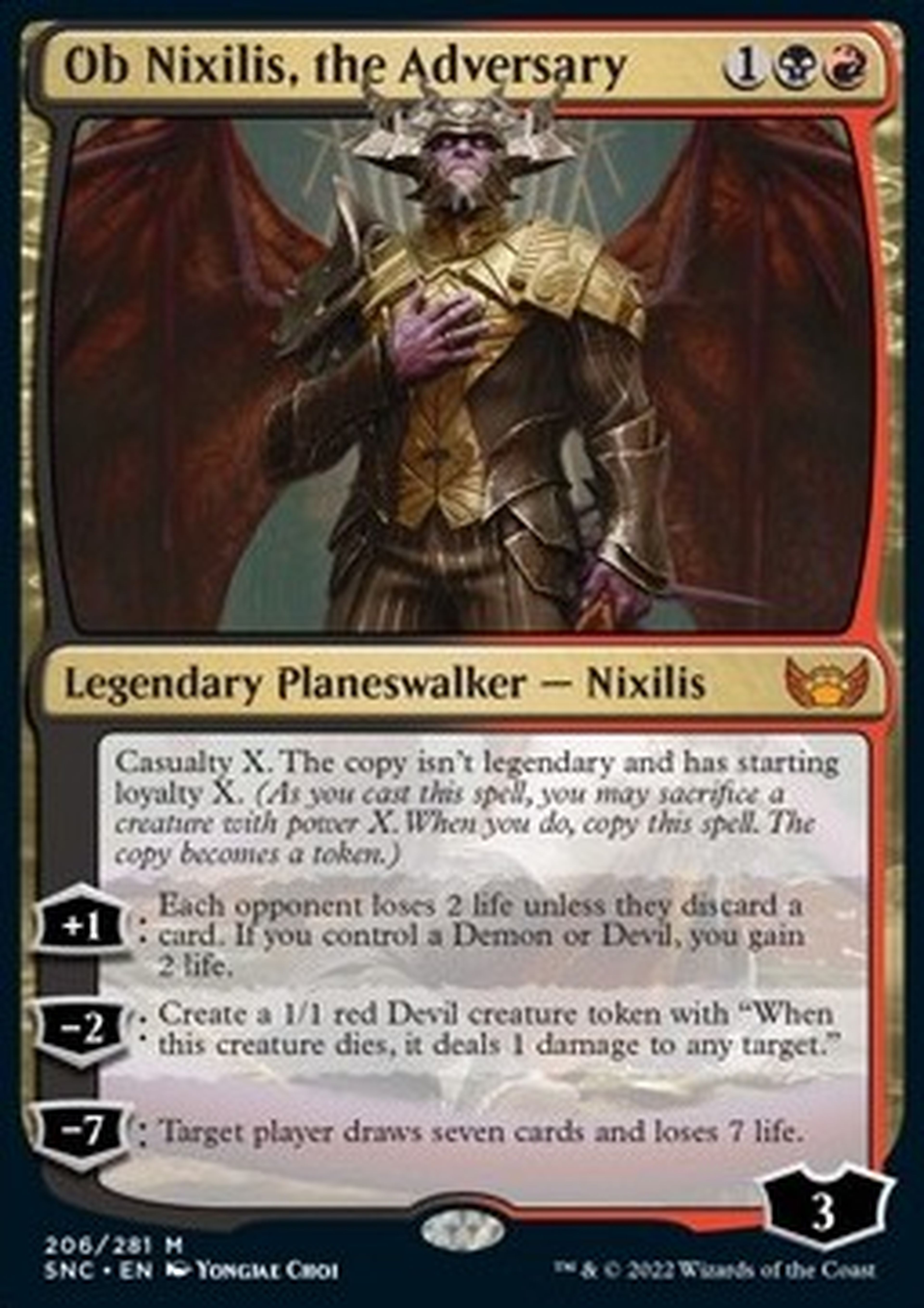Magic Ob Nixilis The Adversary