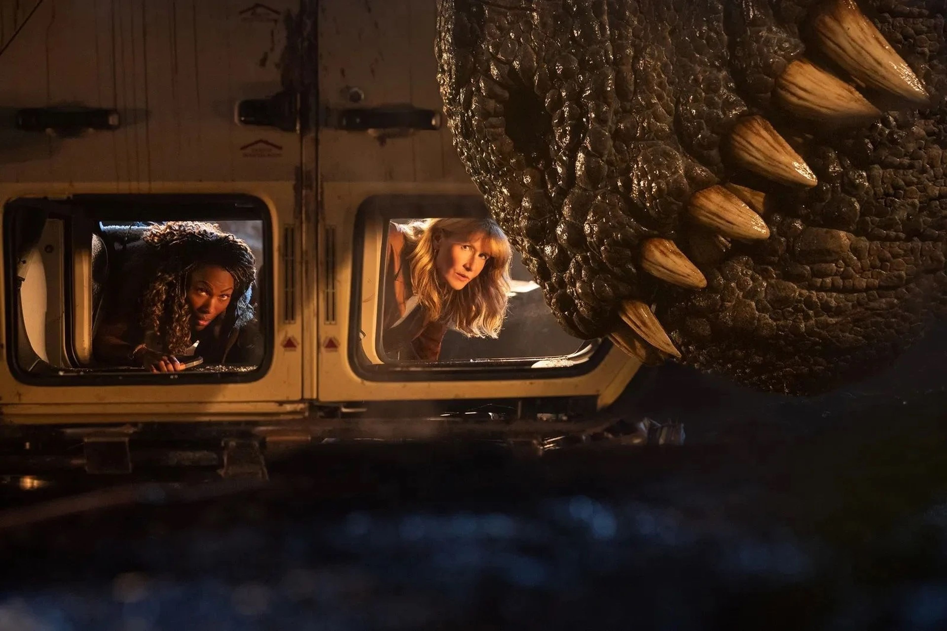 Universal comparte nuevas imágenes de Jurassic World: Dominion con las estrellas originales de Parque Jurásico