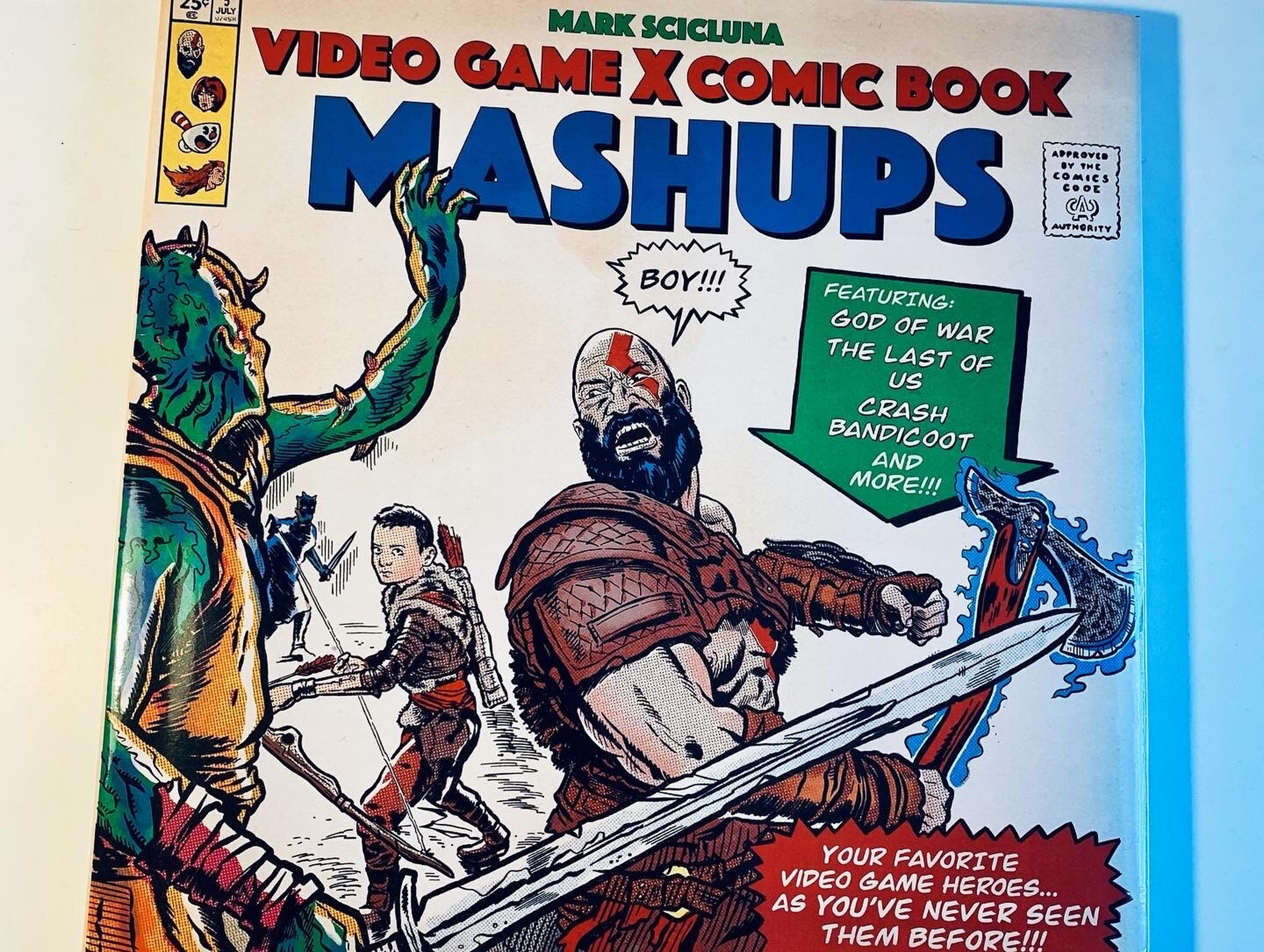 Videojuegos como portadas de cómics