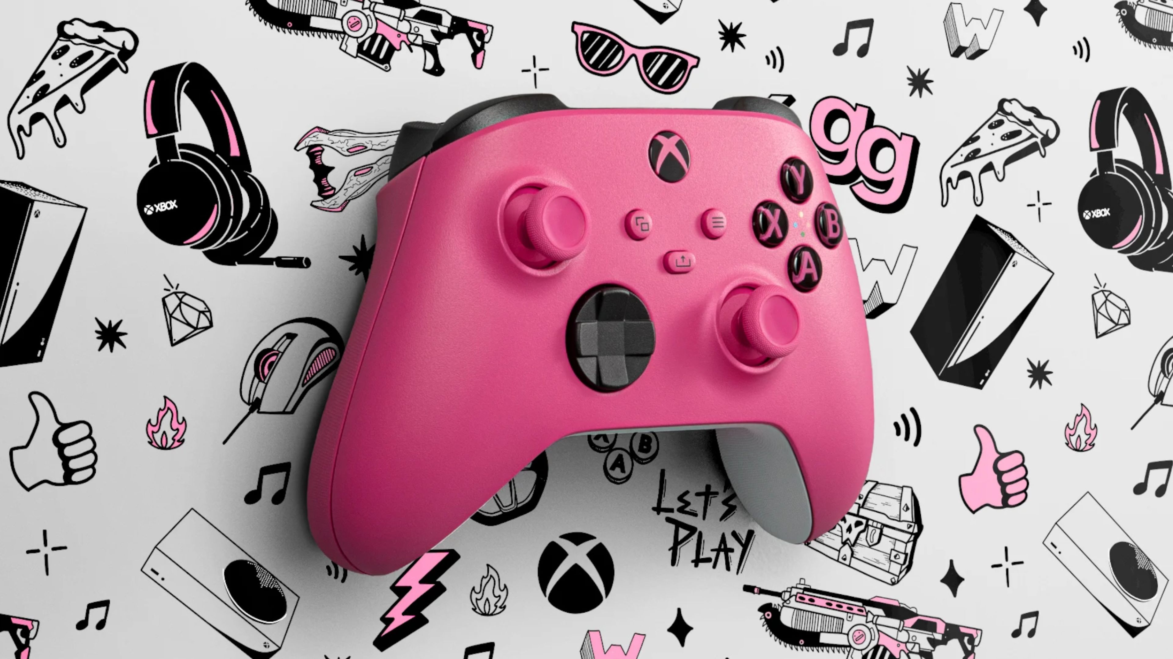 Microsoft Xbox Series X Wireless Deep Pink - Mando inalámbrico