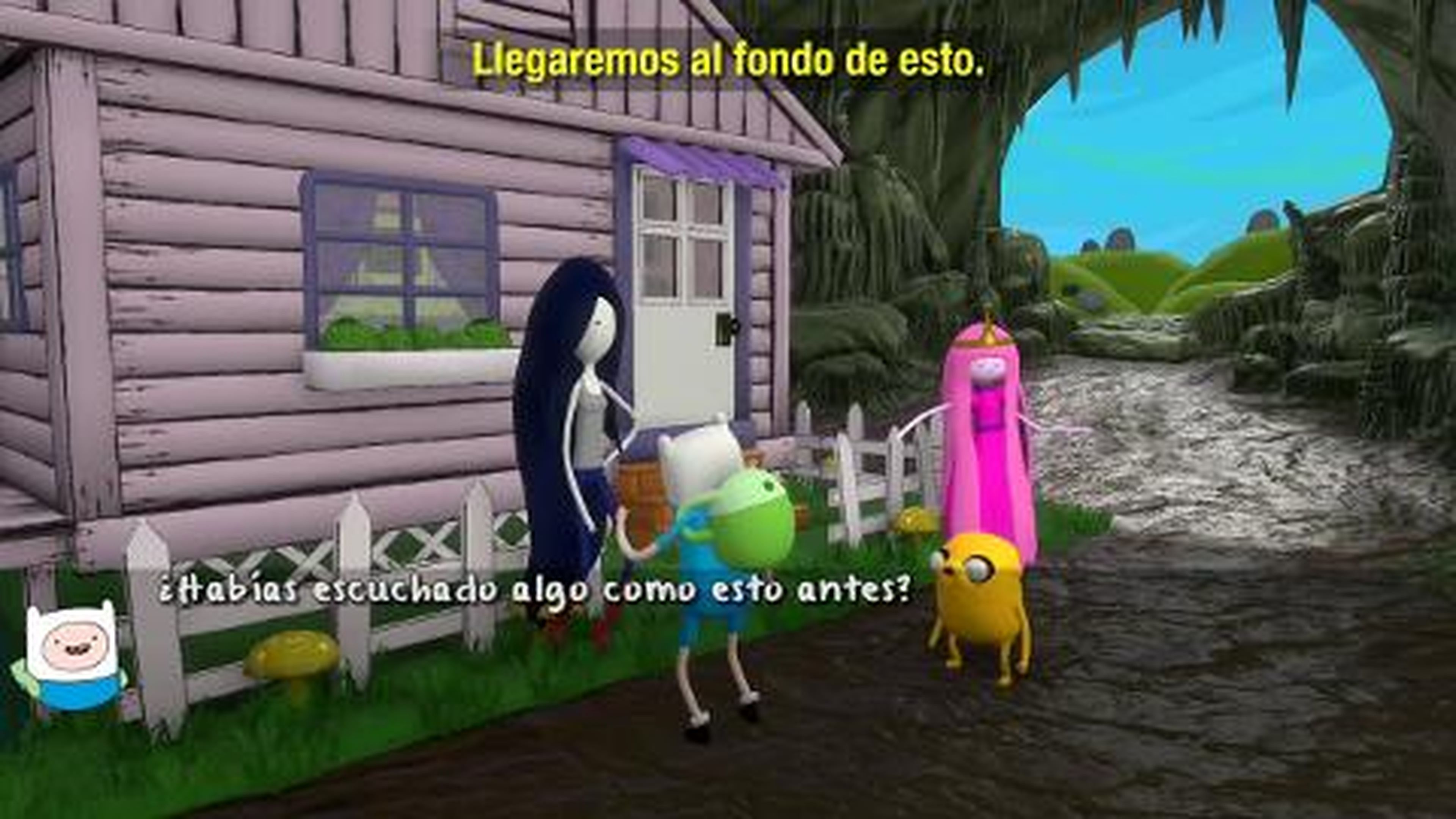 Adventure Time Finn y Jake, Investigadores - Save the day! (Spanish)