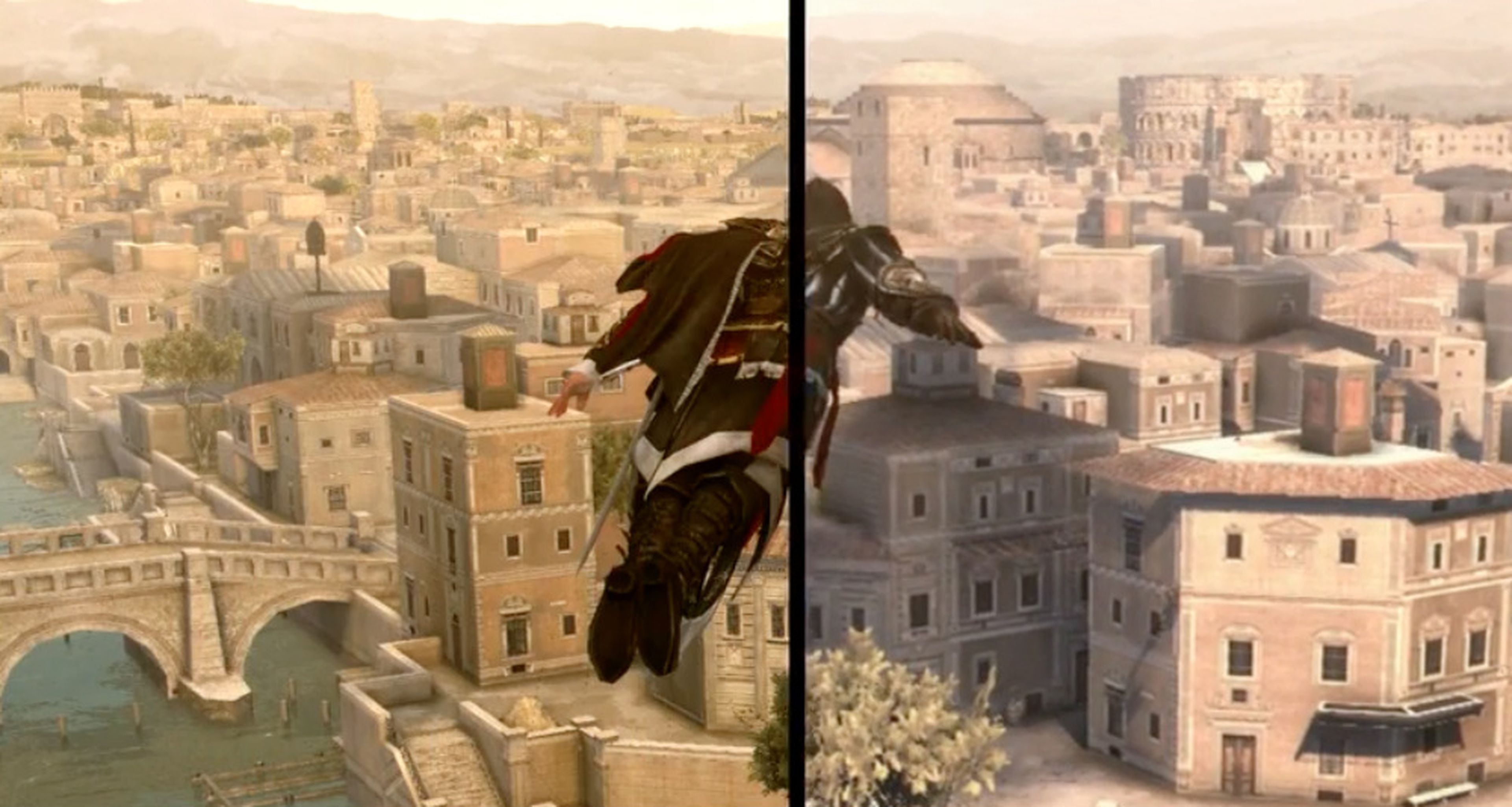 Assassin's Creed The Ezio Collection- Gameplay Comparison [US]