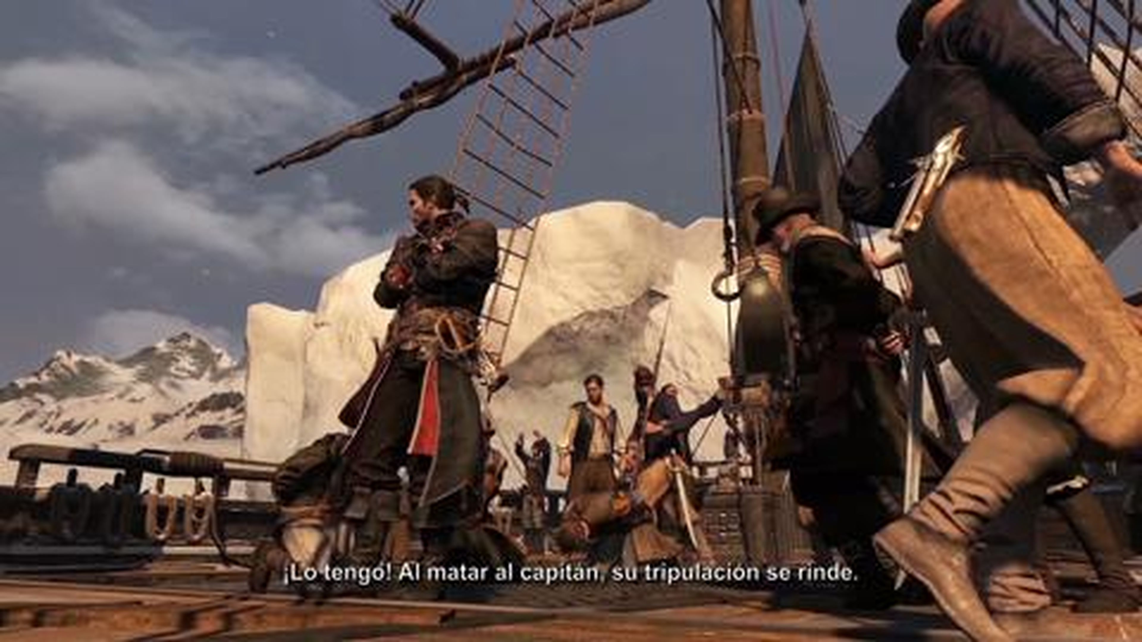Assassin’s Creed Rogue - Arctic Naval Gameplay Comentado [ES]