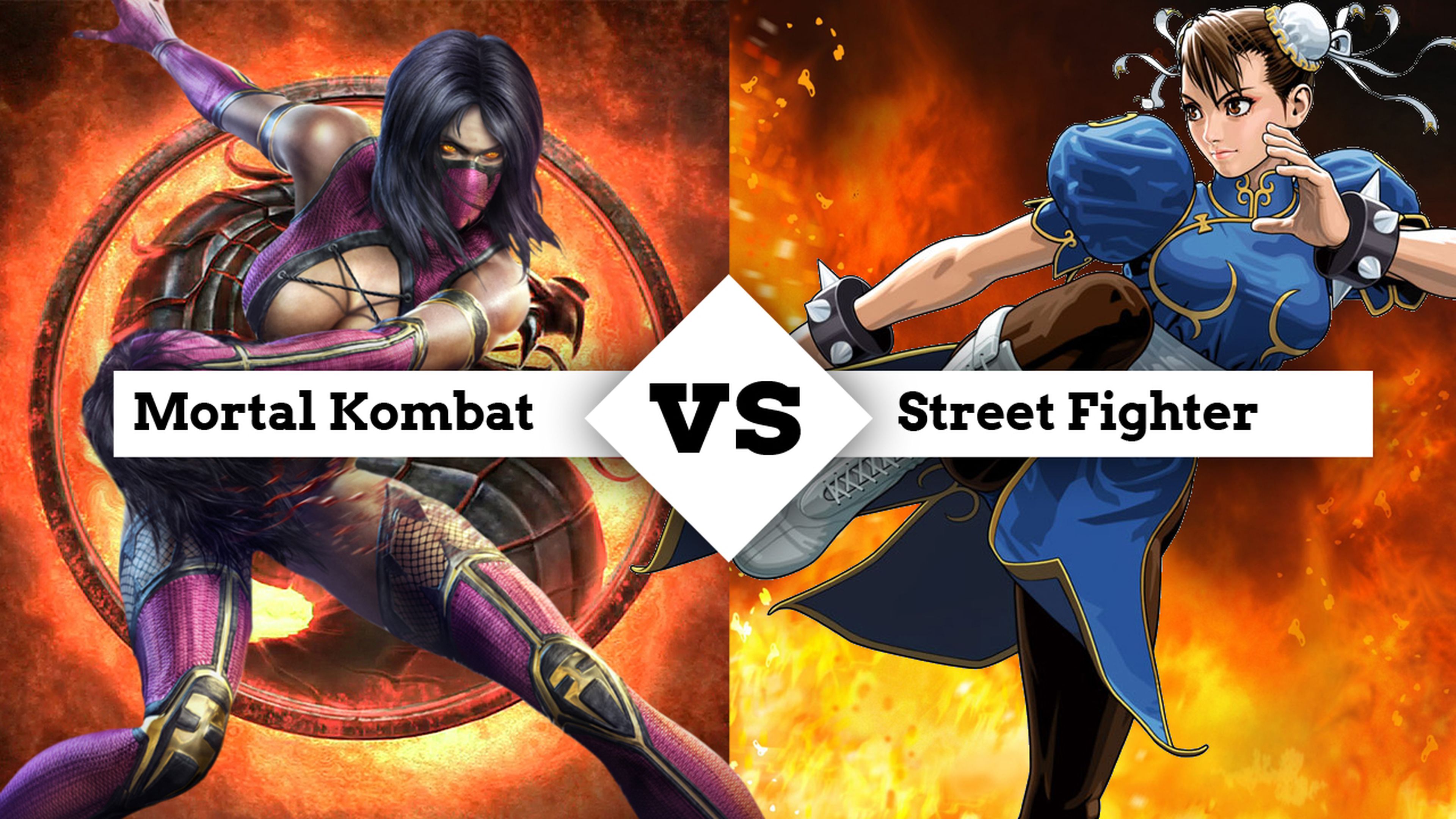 Cara a Cara Street Fighter VS Mortal Kombat