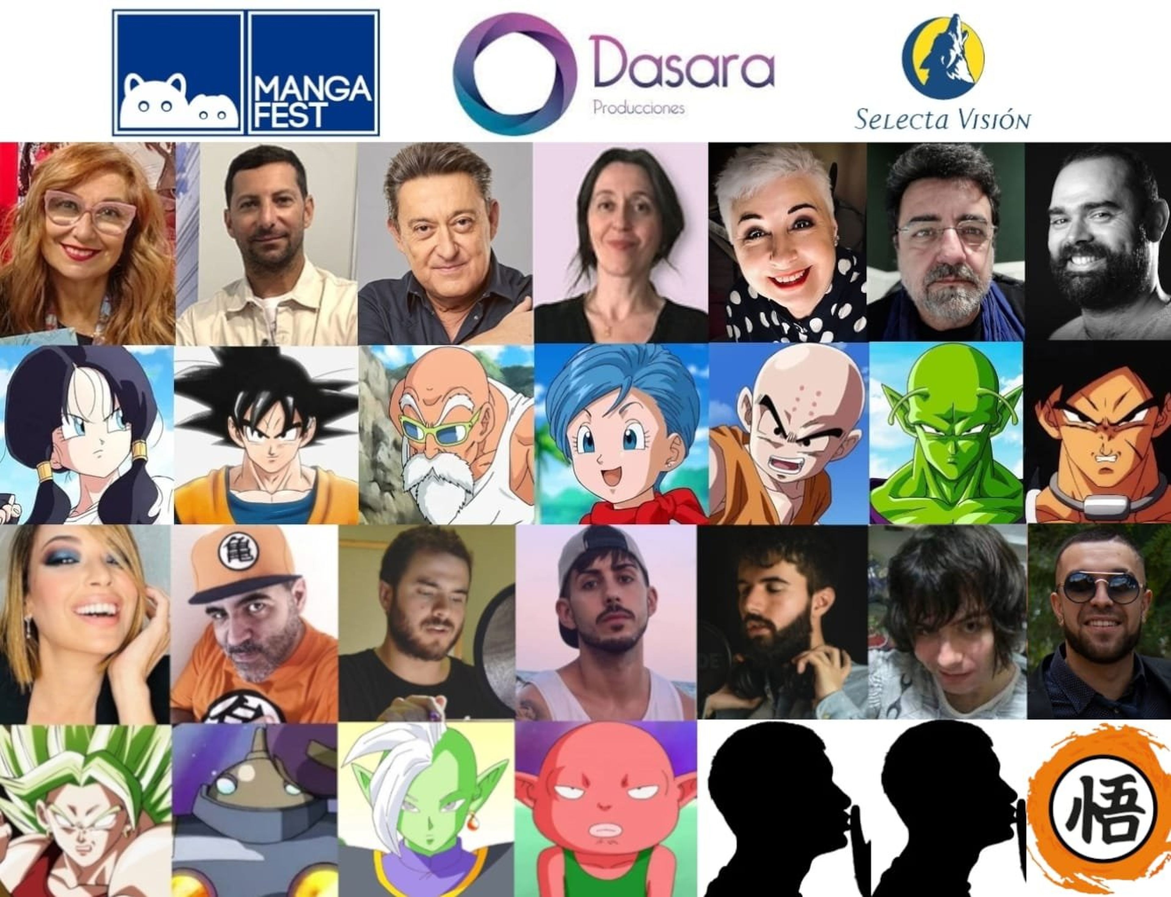 Dragon Ball - Nuevos actores de doblaje en castellano confirmados para el evento especial de Mangafest. ¿Doblarán la nueva película de la serie?