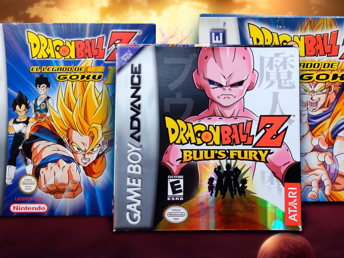 Dragon Ball Z El legado de Goku - Unboxing de la trilogía de Game Boy  Advance