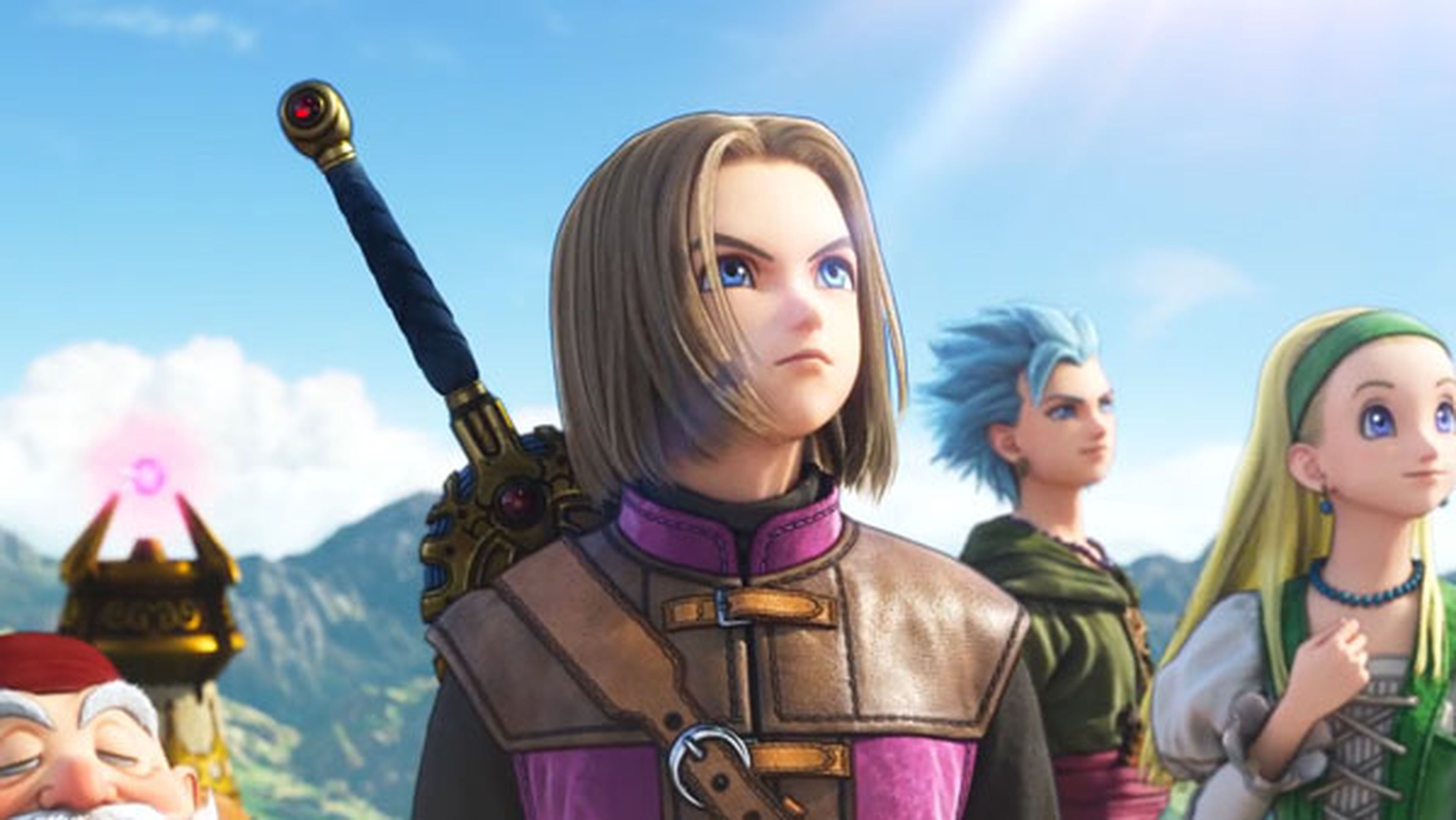 DRAGON QUEST XI - Escena de introducción