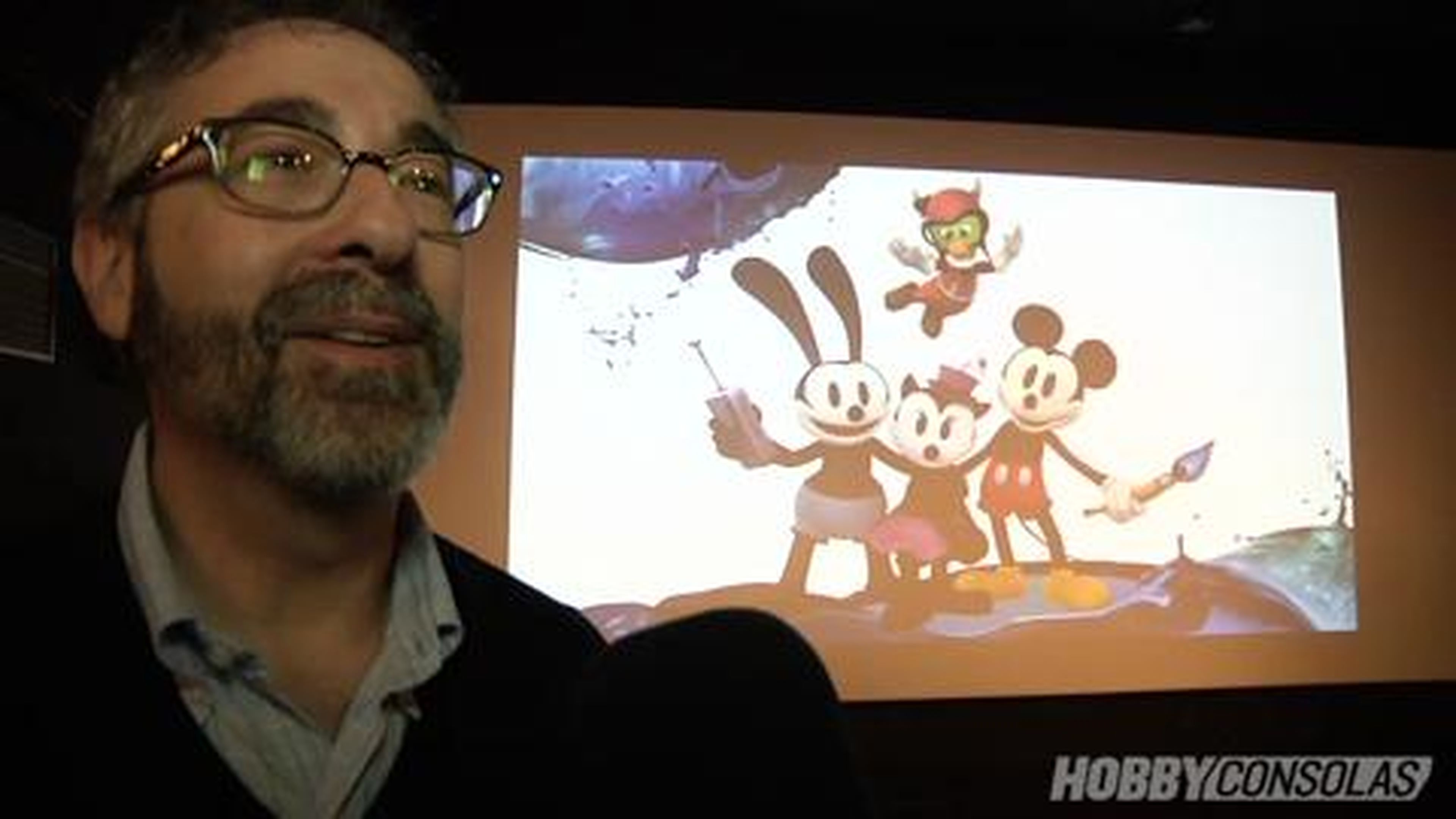 Epic Mickey: El Retorno de Dos Heroes (HD) Entrevista Warren Spector en HobbyConsolas.com