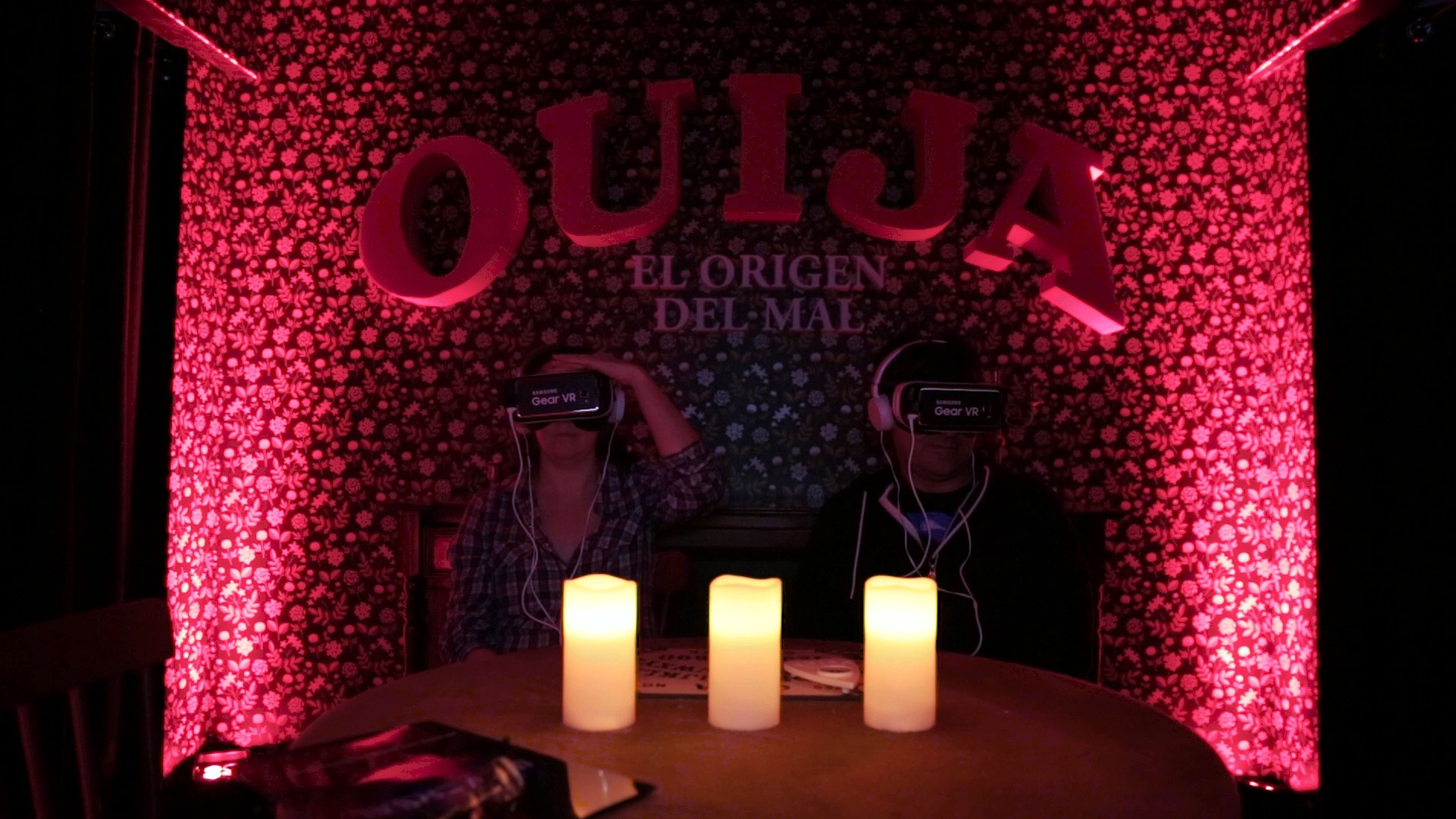 Experiencia VR Ouija