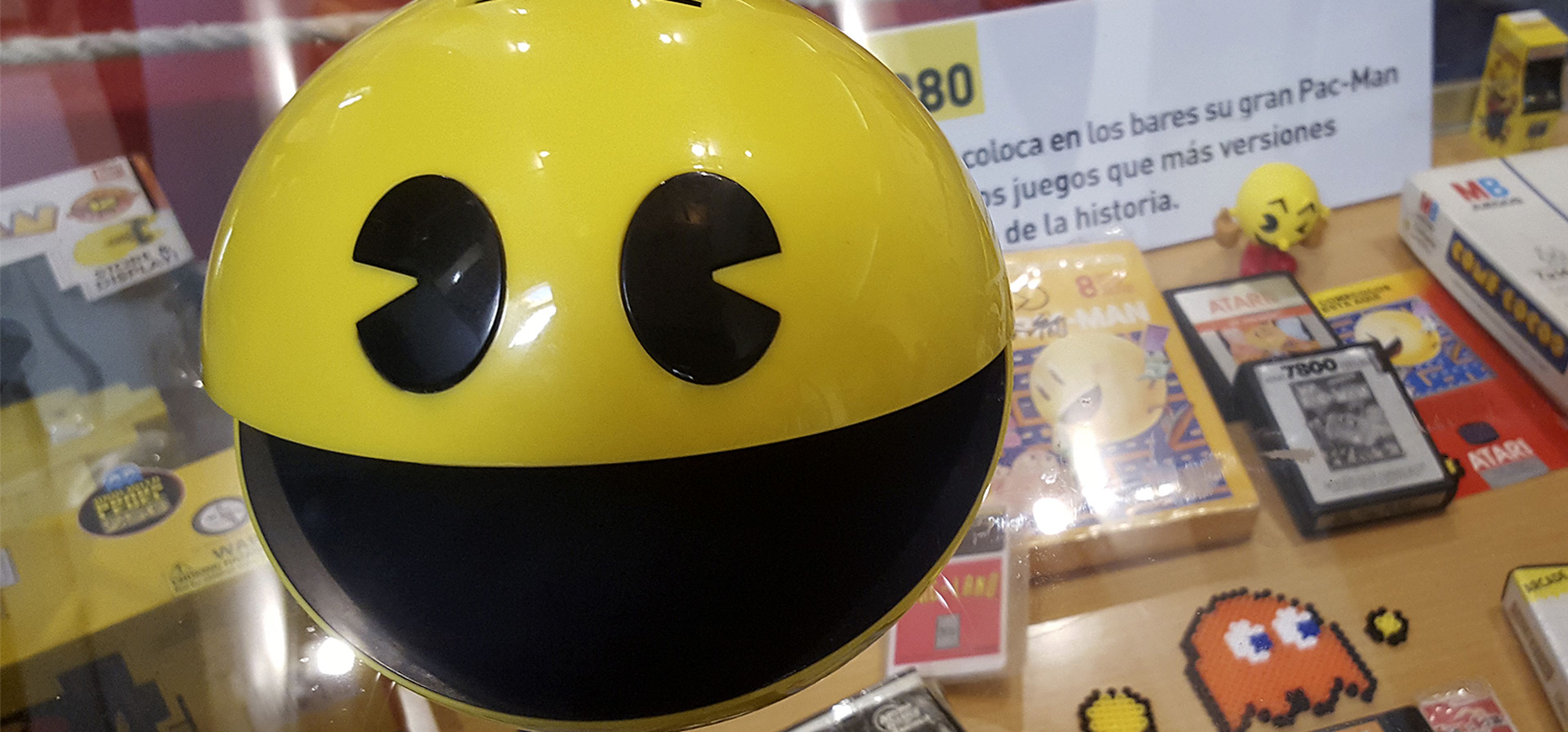Exposición de Pac-man en Retrosevilla