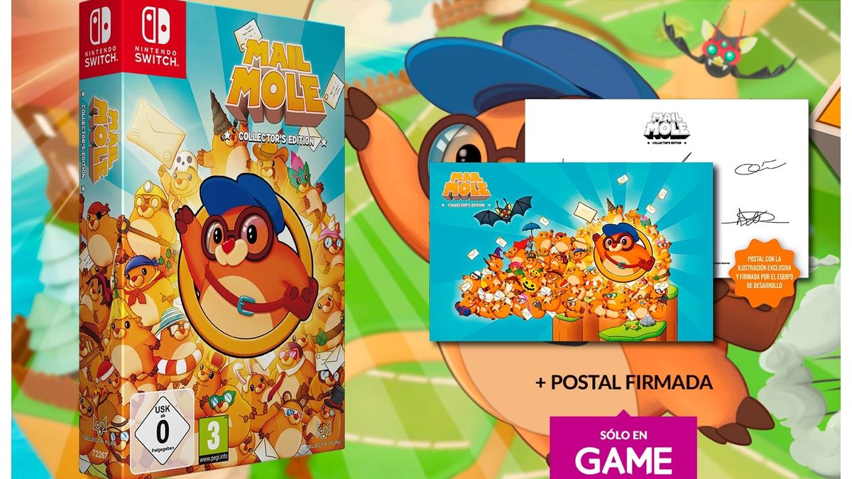  Mail Mole: Collector's Edition - Nintendo Switch : Video Games