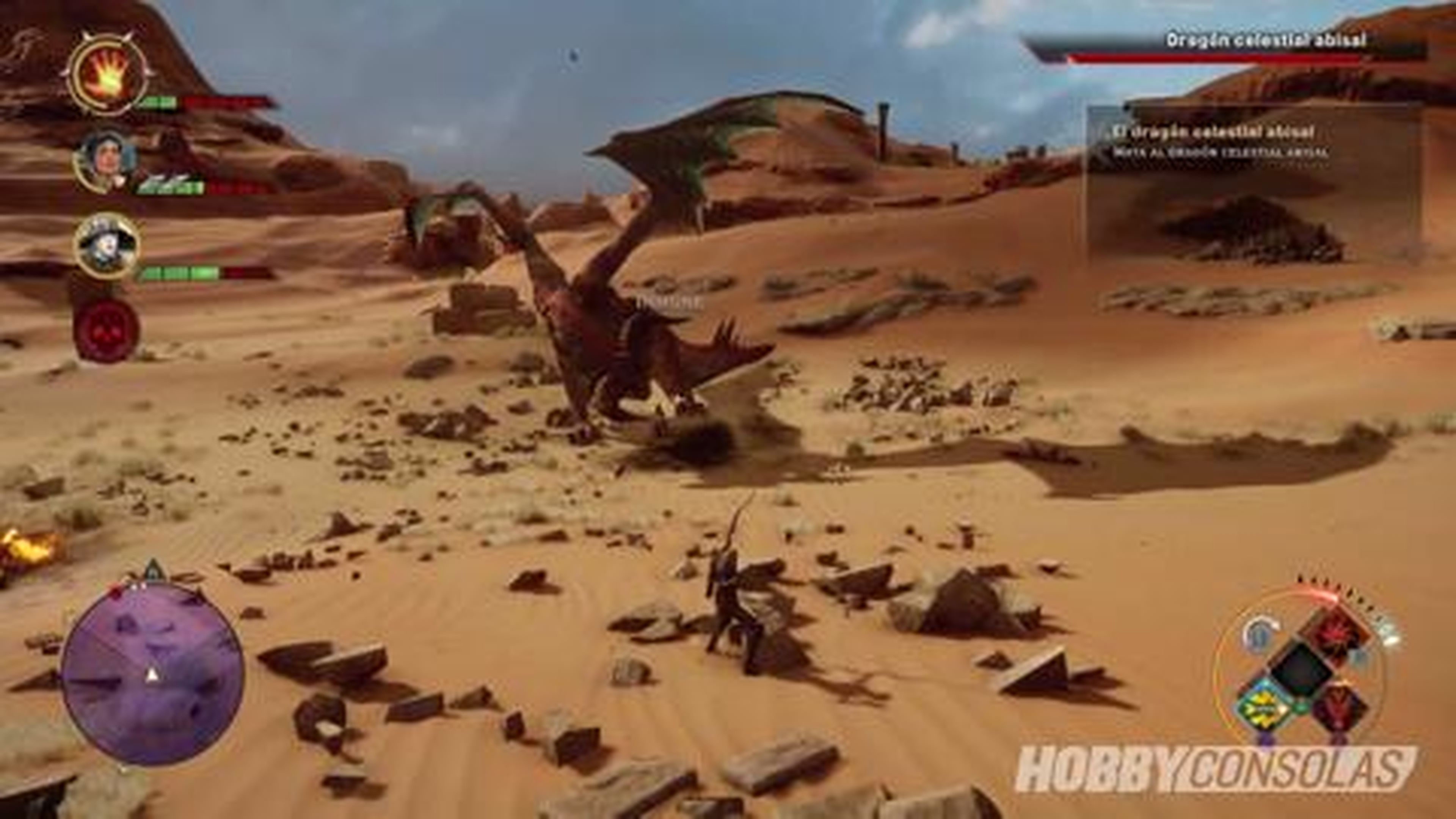 Gameplay Dragon Age Inquisition - Dragón