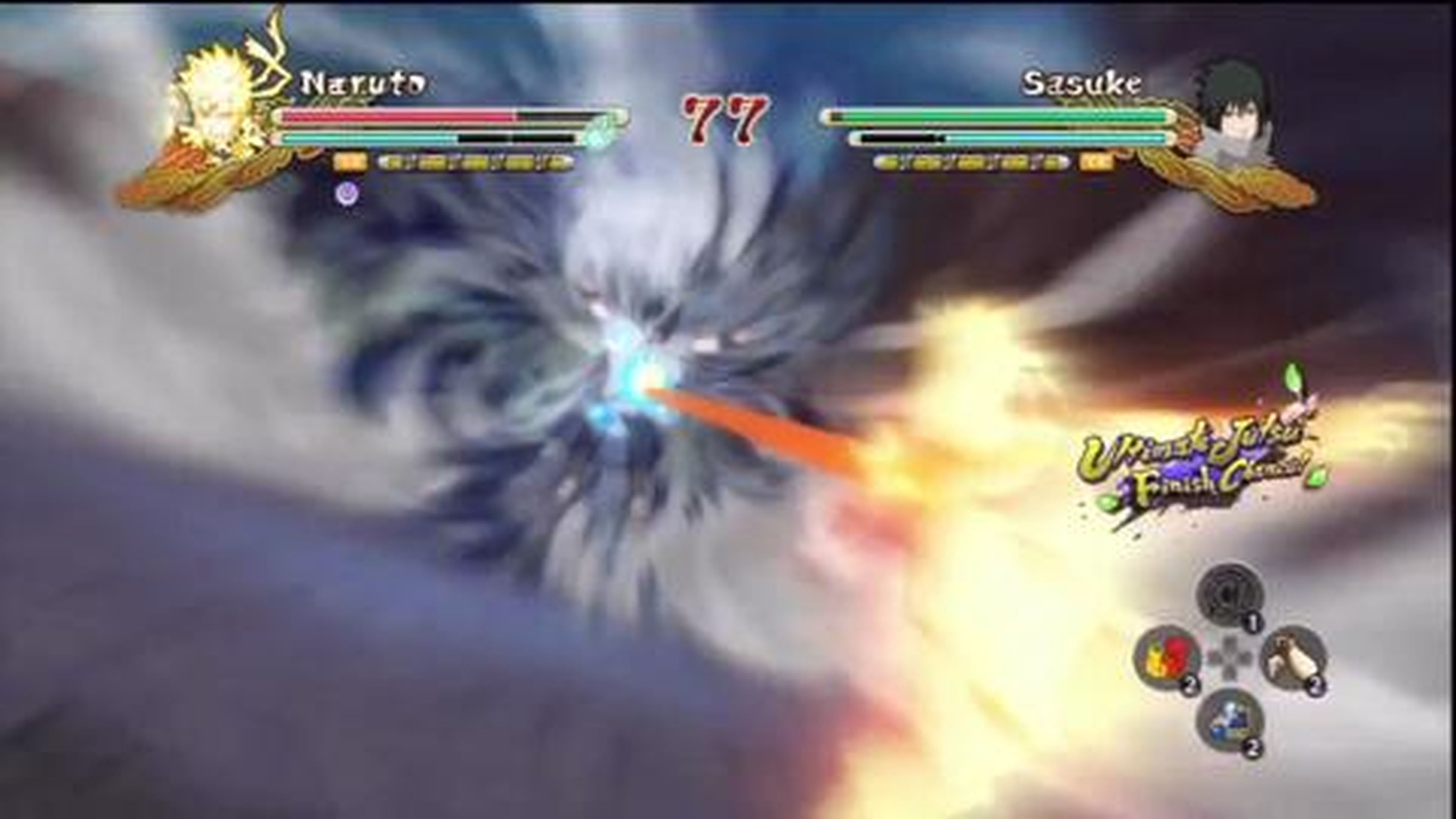 Gameplay de Sasuke en Naruto Shippuden Ultimate Ninja Storm 3, en HobbyConsolas.com