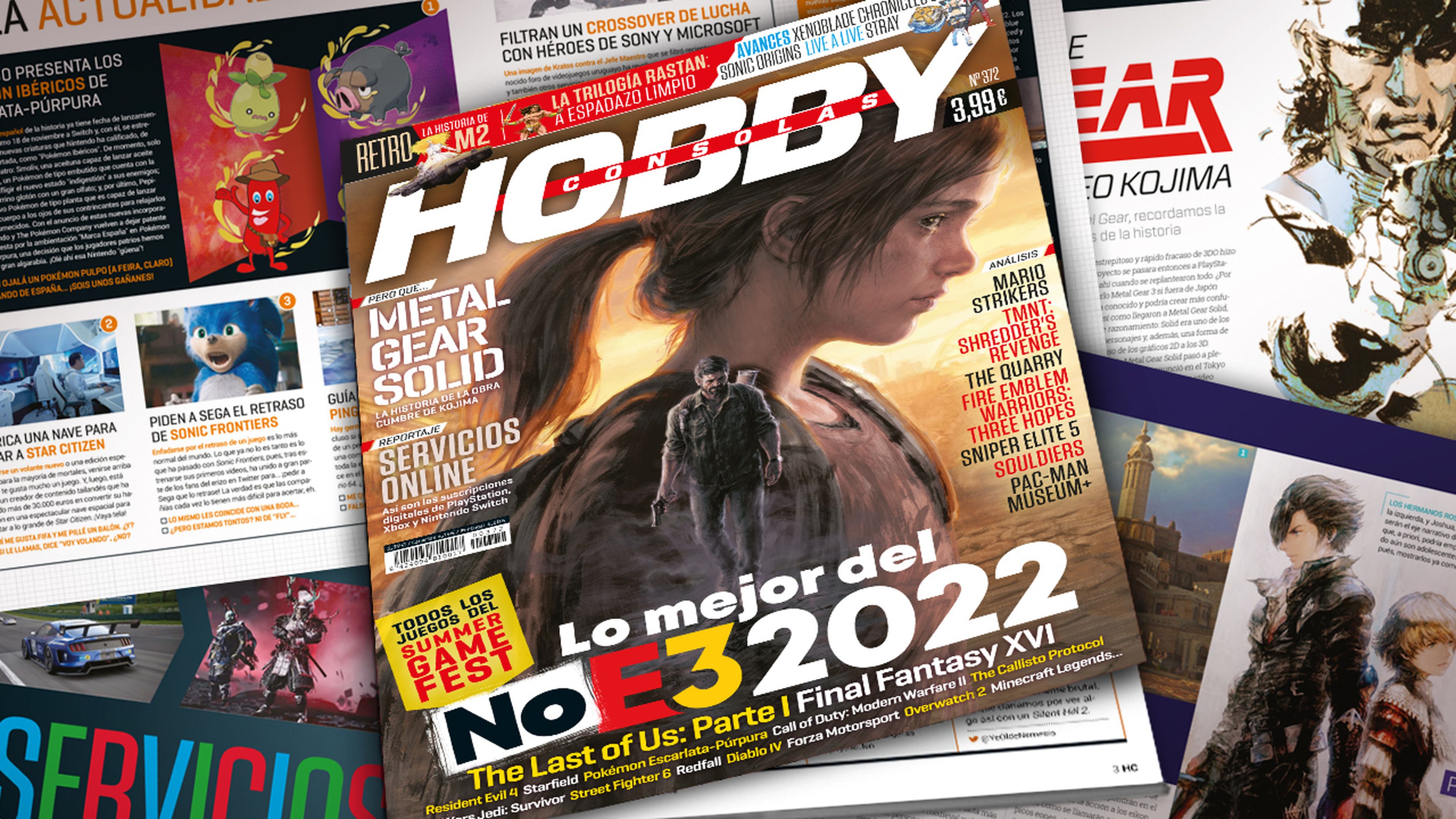 Hobby Consolas 372, a la venta con The Last of Us: Parte I y el Summer Game Fest en portada