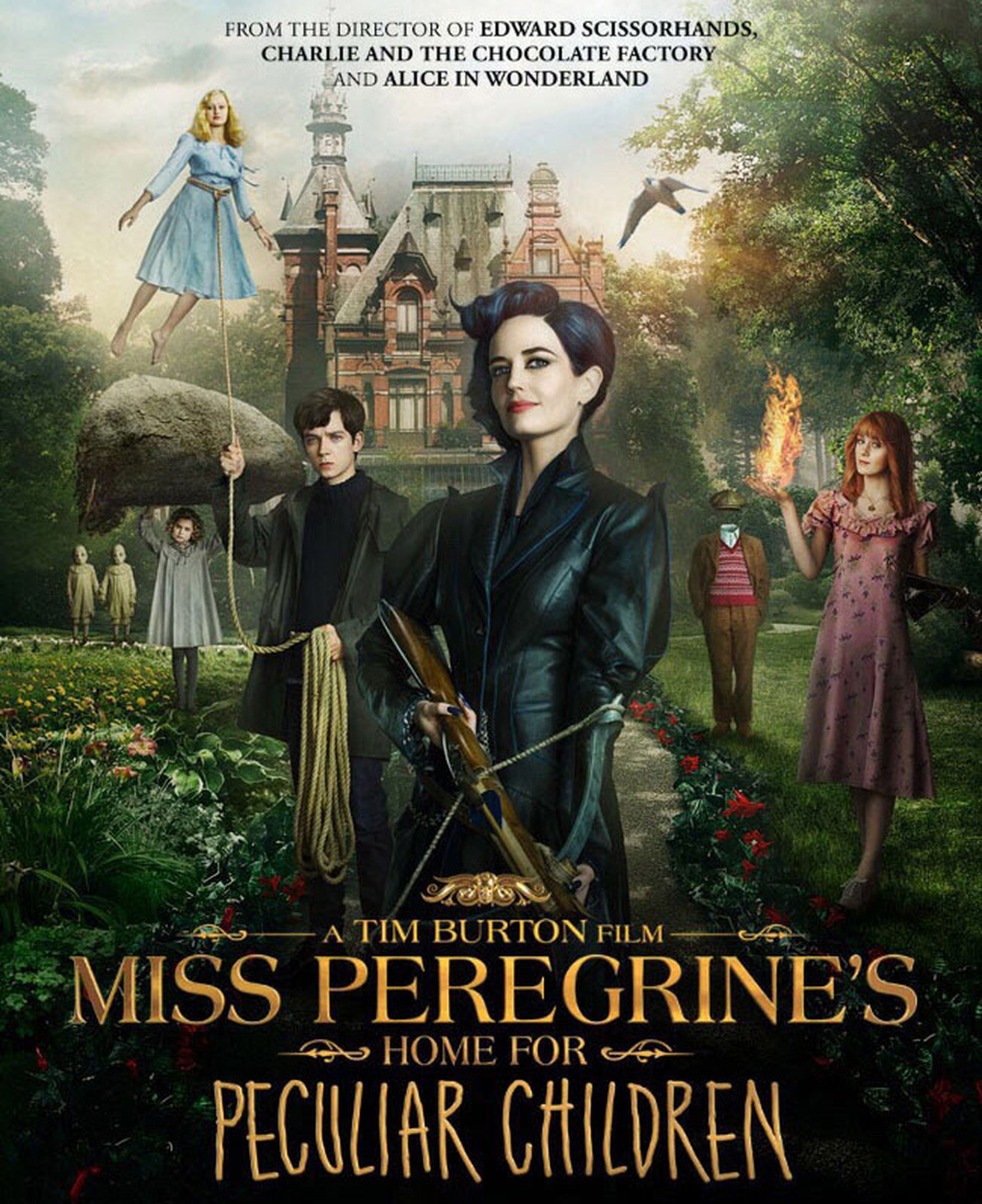 El hogar de Miss Peregrine para niños peculiares - Nuevo tráiler de lo último de Tim Burton