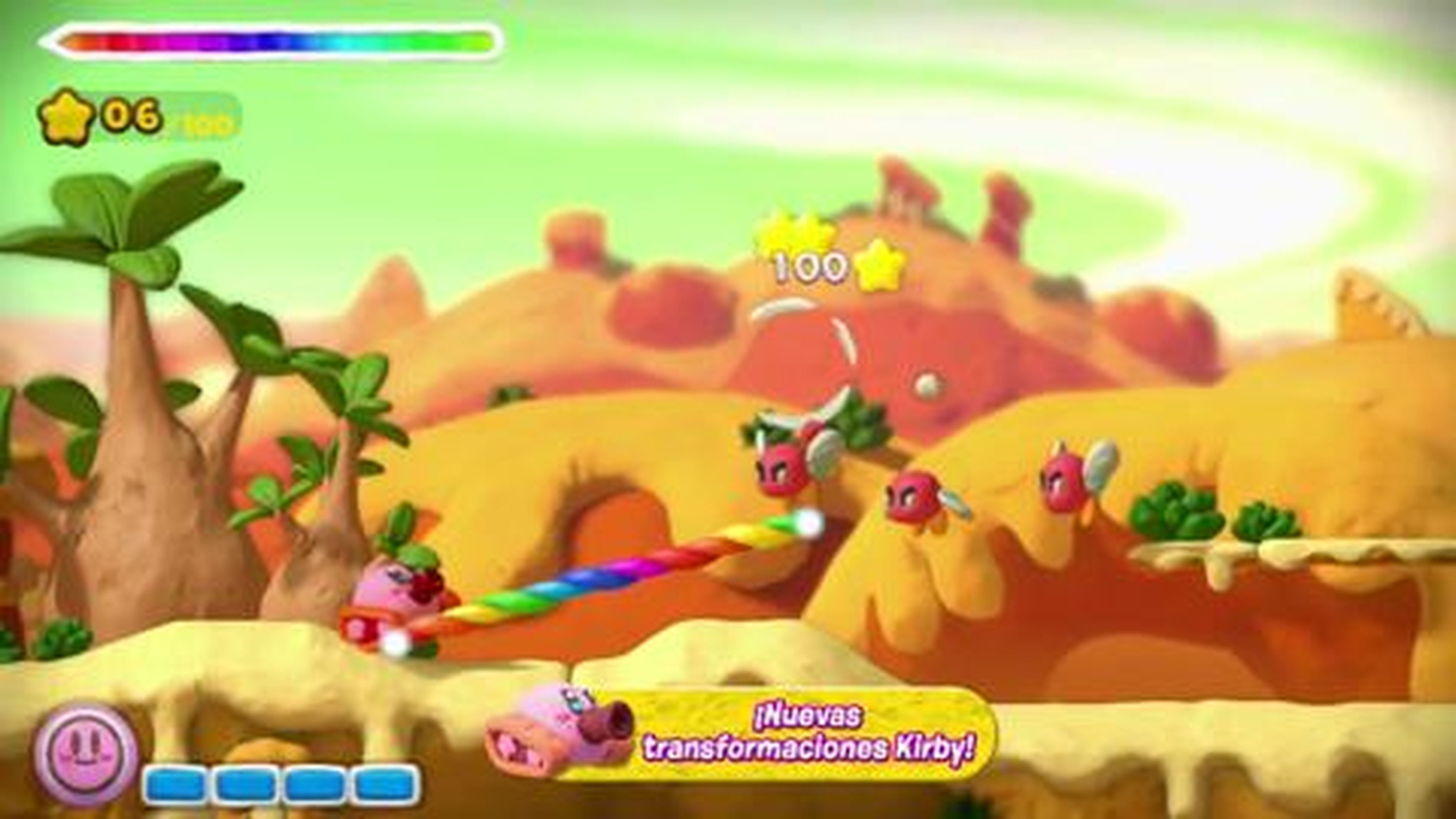 Kirby y el Pincel Arcoíris - Tráiler de lanzamiento (Wii U)