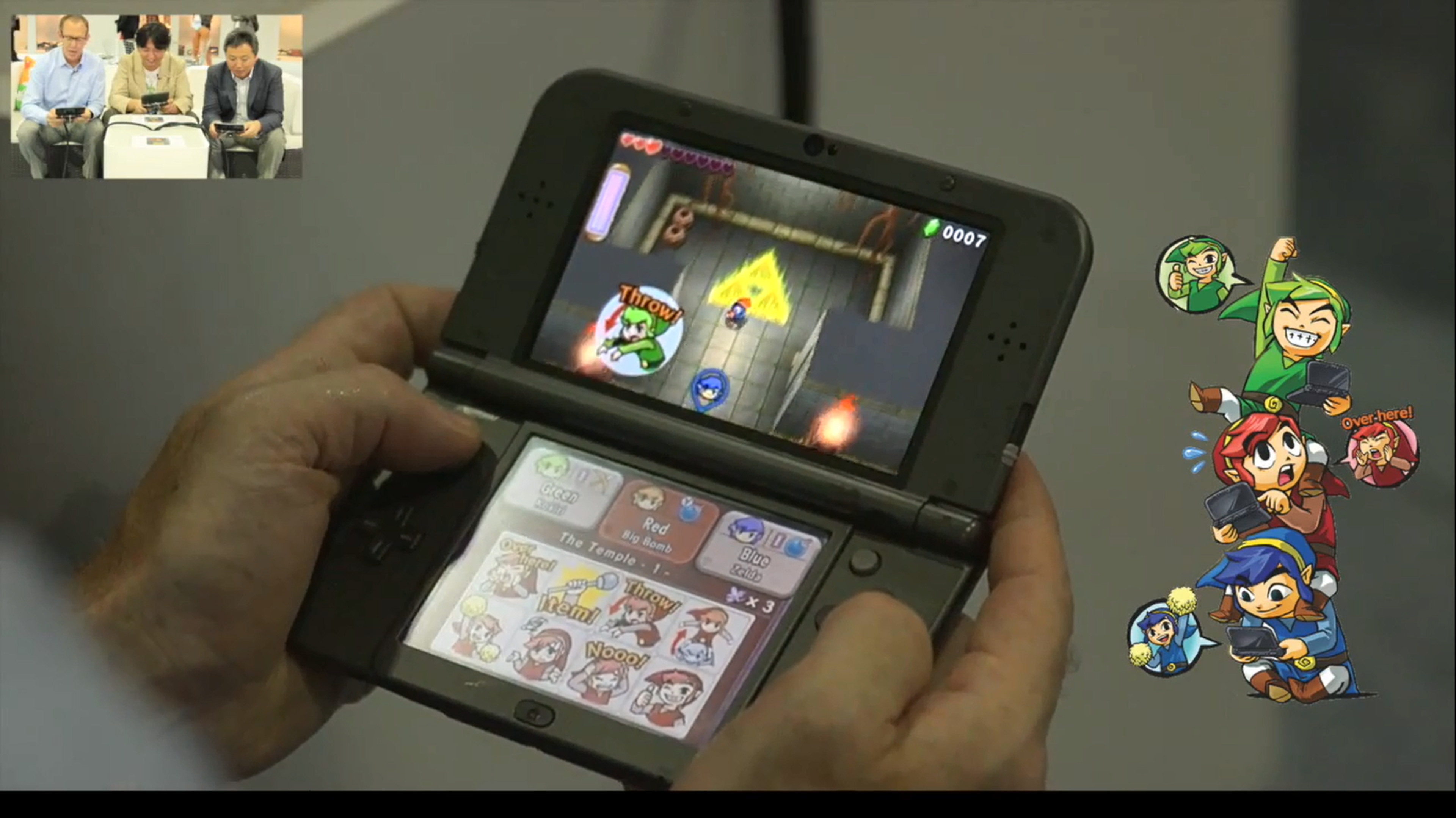 The Legend of Zelda_ Tri Force Heroes Game Play with Developers