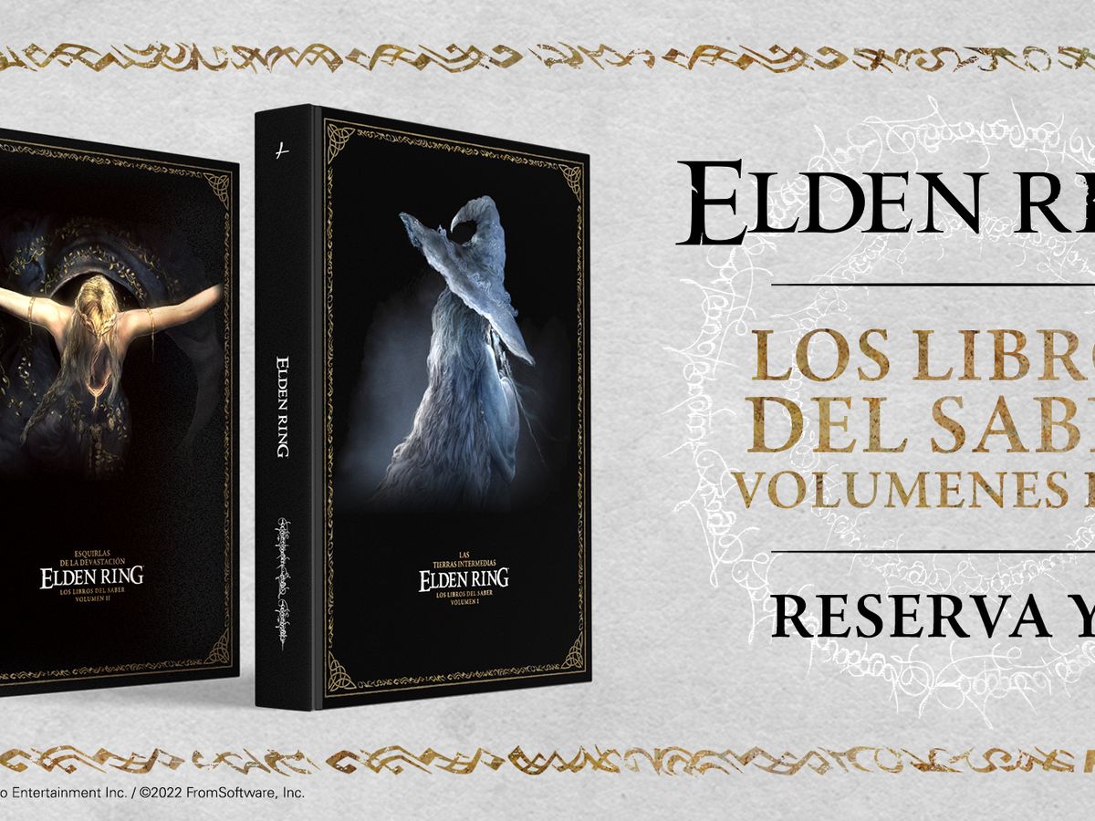 Date prisa! Los nuevos libros de arte de Elden Ring ya están disponibles  para reservar en