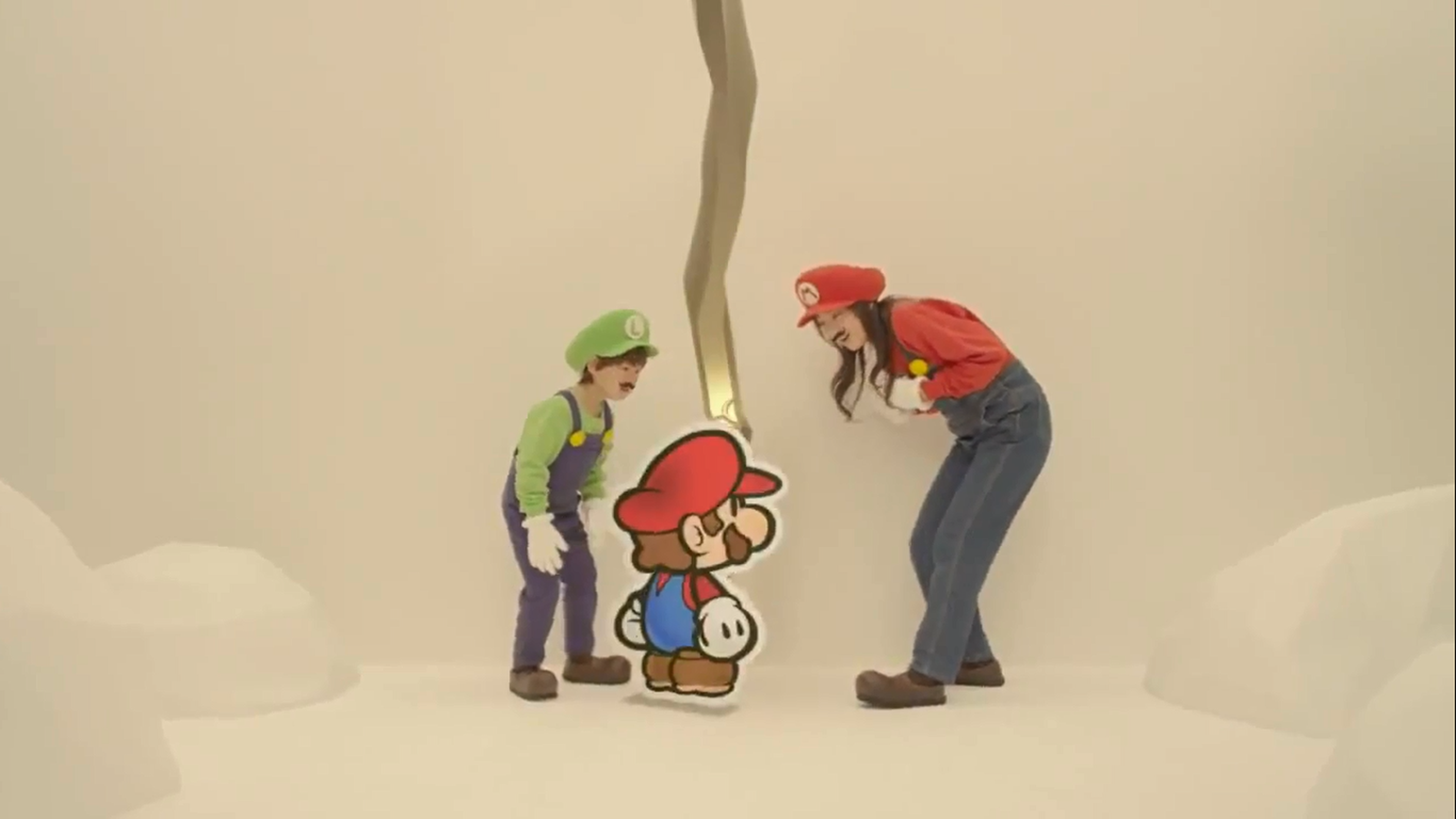 Mario & Luigi_ Paper Jam Bros. Japanese TV Commercial