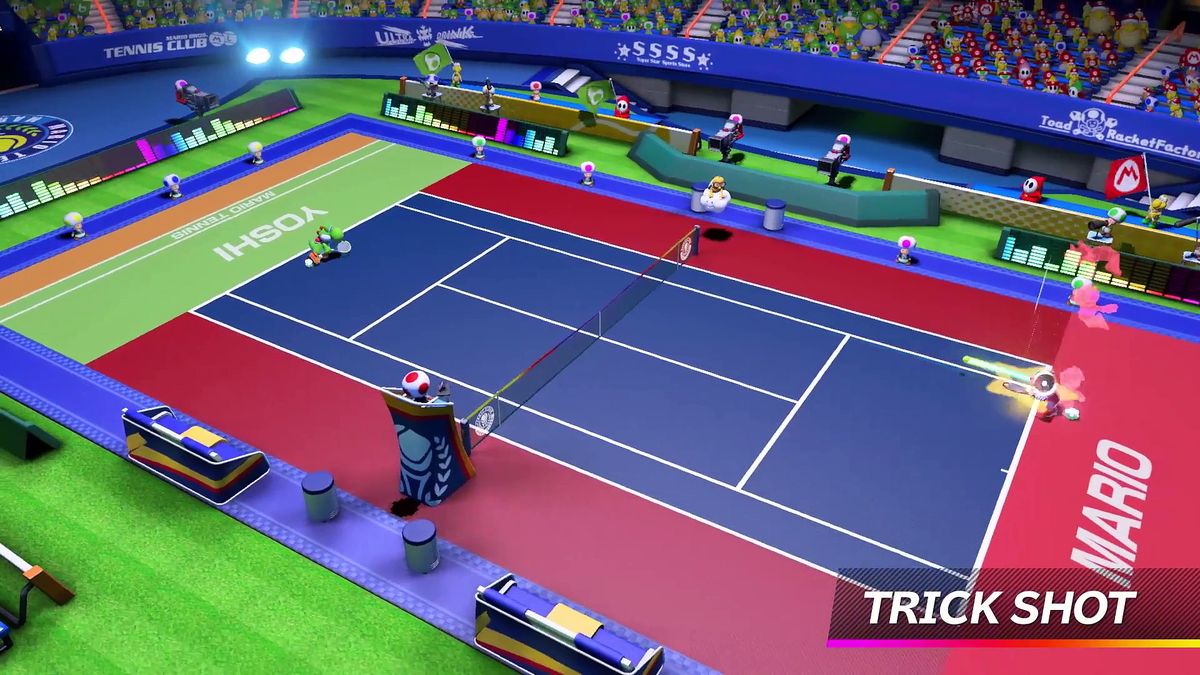 Jogo Mario Tennis Aces Nintendo Switch Midia Fisica