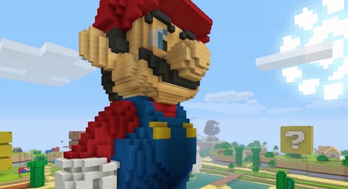 Minecraft para Nintendo Switch Tráiler con Super Mario MashUp Pack