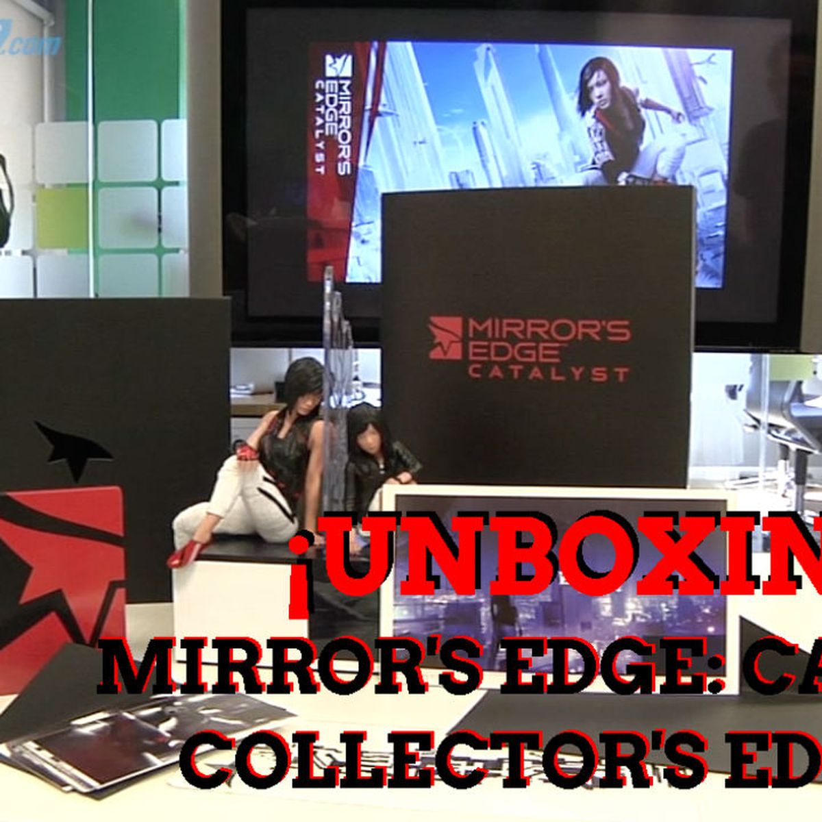 Collector's Edition UNBOXING  MIRROR'S EDGE CATALYST 