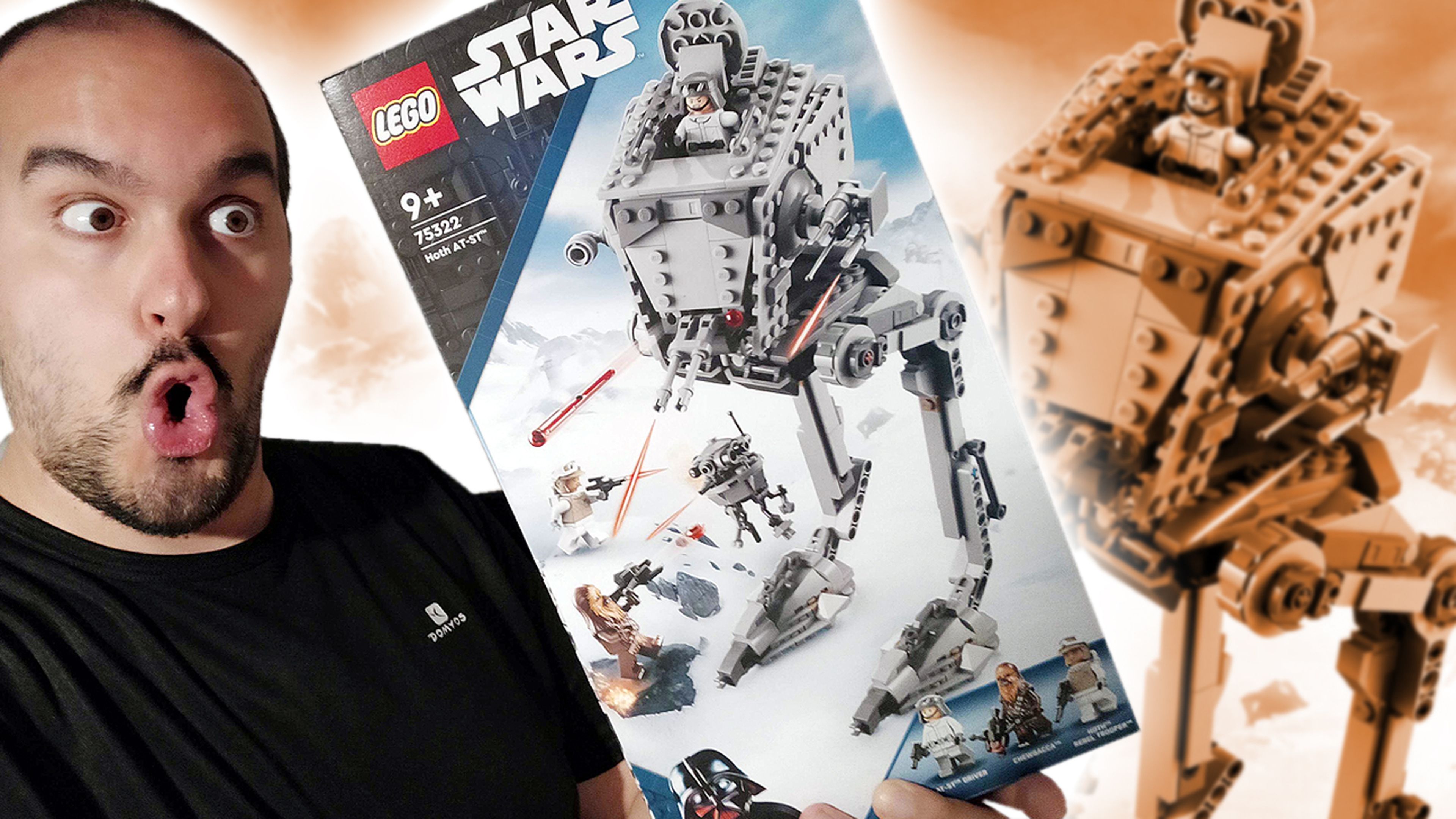 Montaje LEGO Star Wars: AT-ST de Hoth