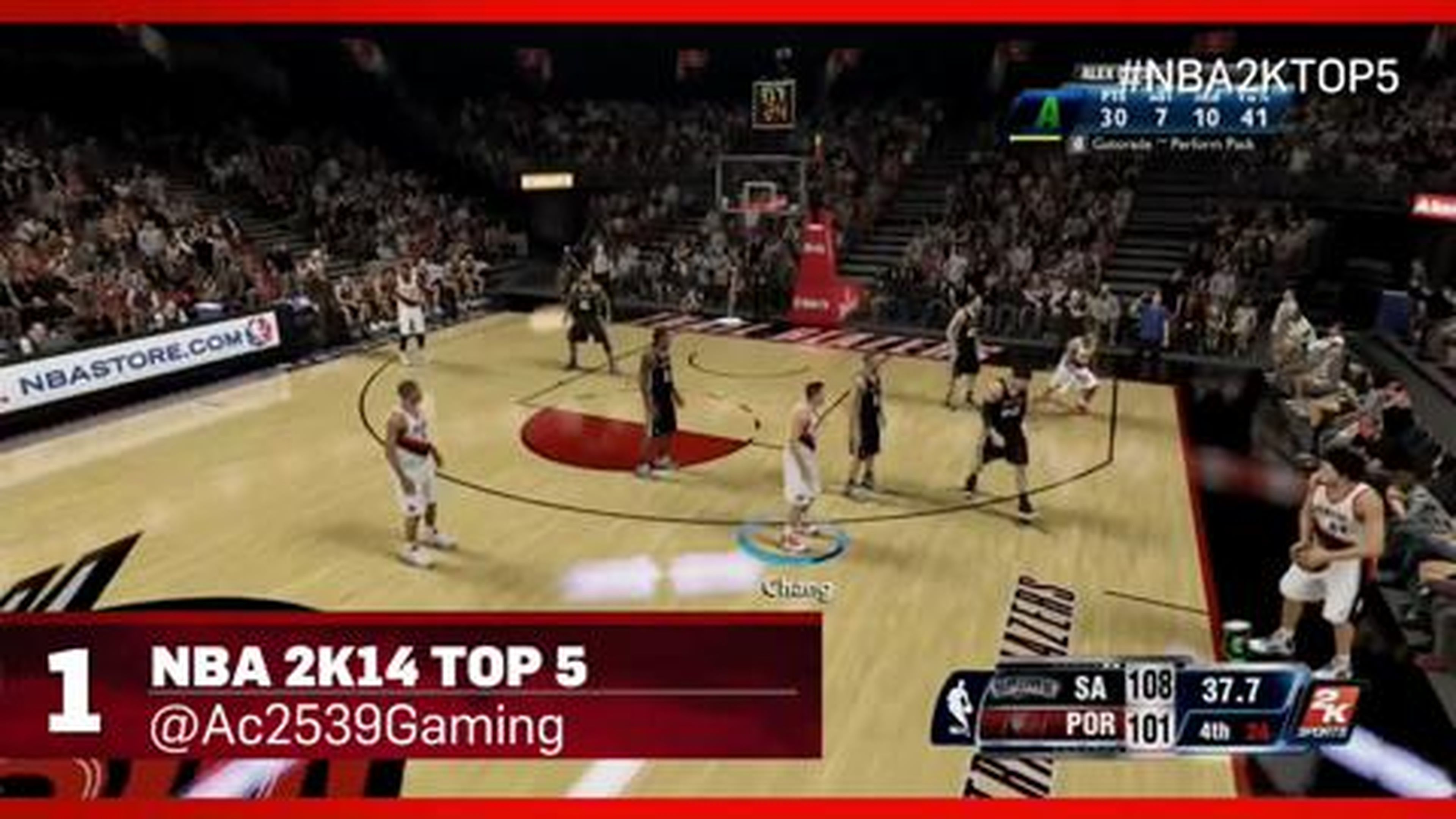 NBA 2K14 Top 5 Plays Of The Week - Feb. 16-22