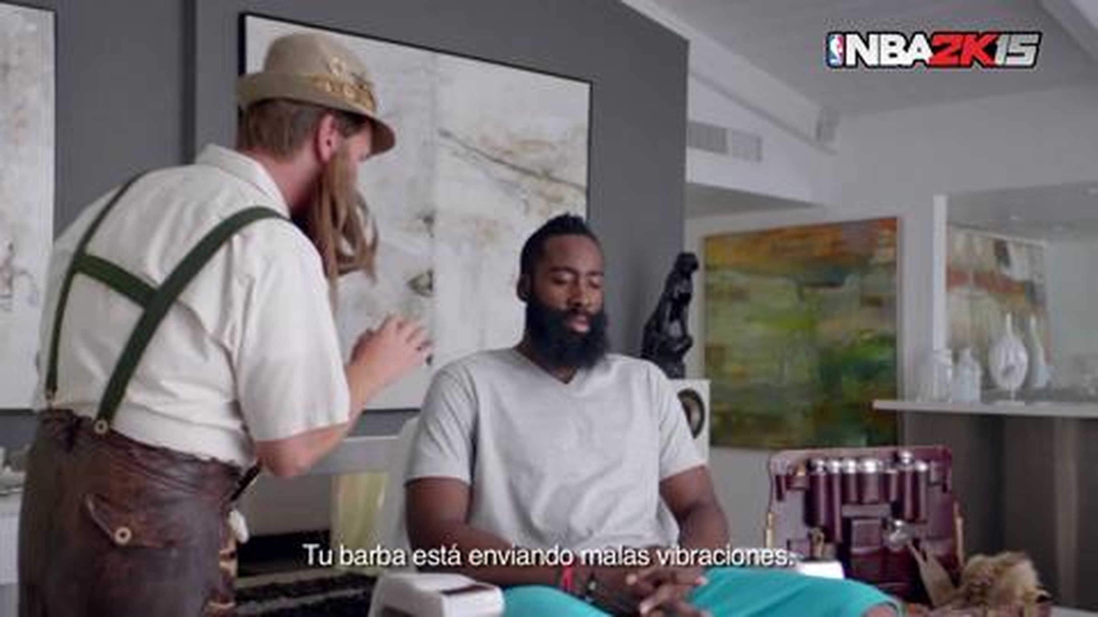 ¡NBA 2K15 presenta “El gurú de la barba”, con James Harden!