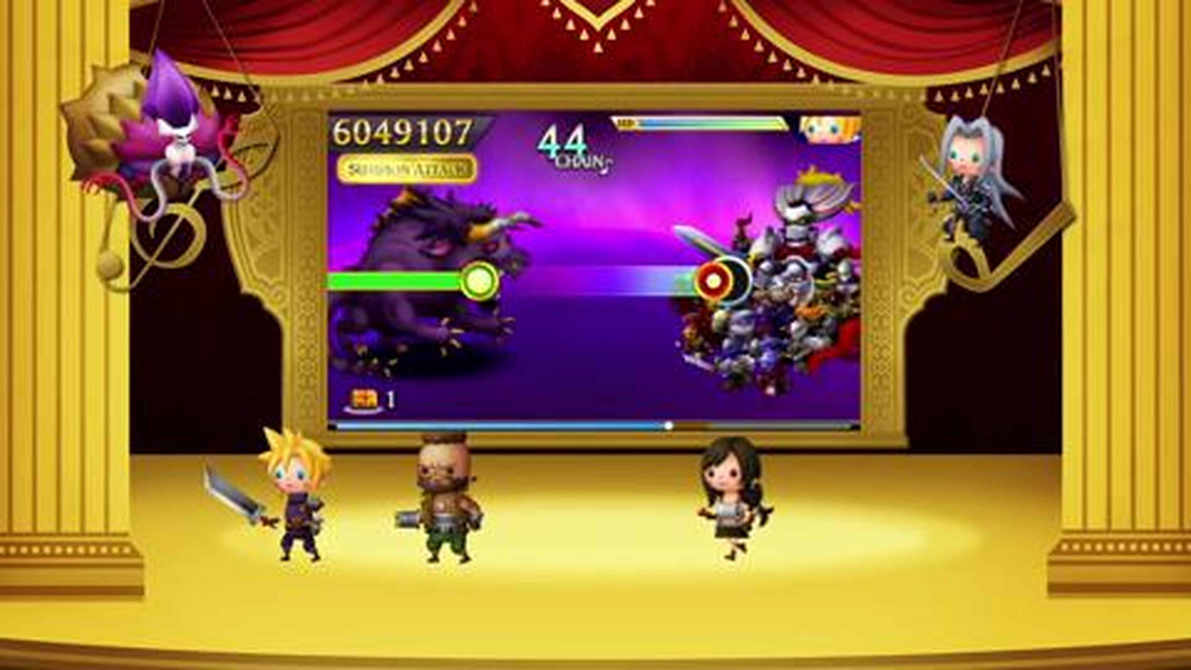Nintendo 3DS - Theatrhythm Final Fantasy Curtain Call - Legacy of Music- Final Fantasy VII